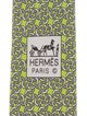 Hermès Silk Pattern Tie