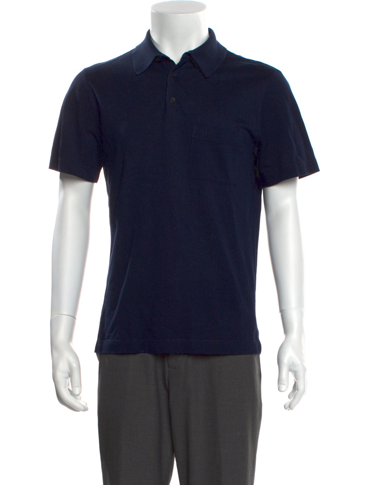 Hermès Crew Neck Short Sleeve Polo Shirt