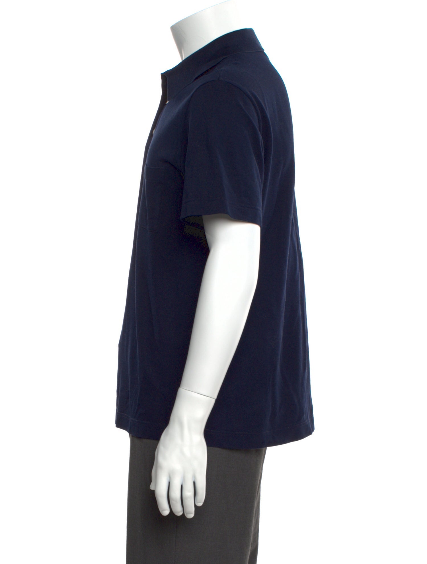 Hermès Crew Neck Short Sleeve Polo Shirt