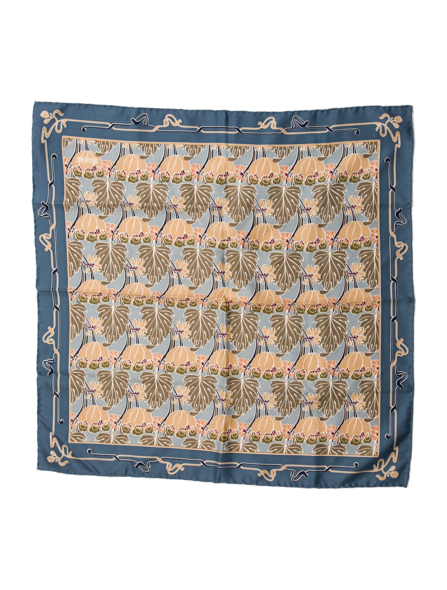 Hermès Les Perroquets Silk Plissé Scarf