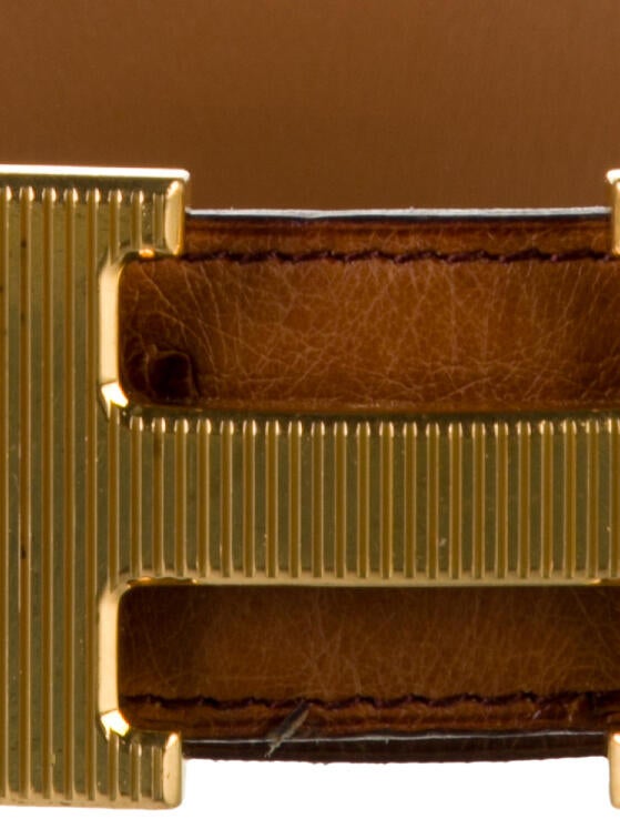 Hermès Reversible Vintage Calandre Belt Kit