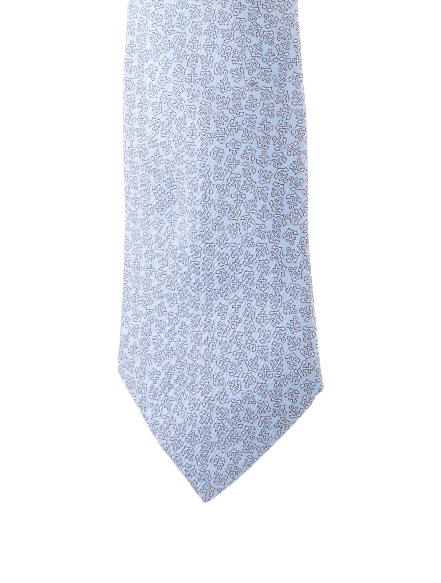 Hermès Silk Pattern Tie