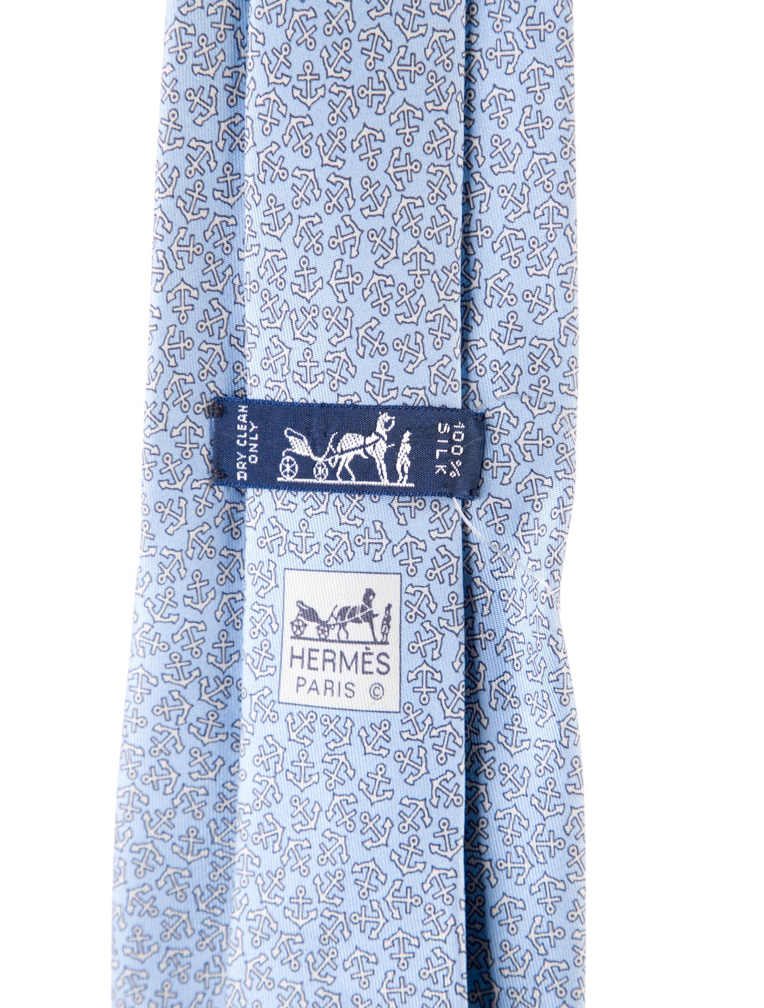 Hermès Silk Pattern Tie