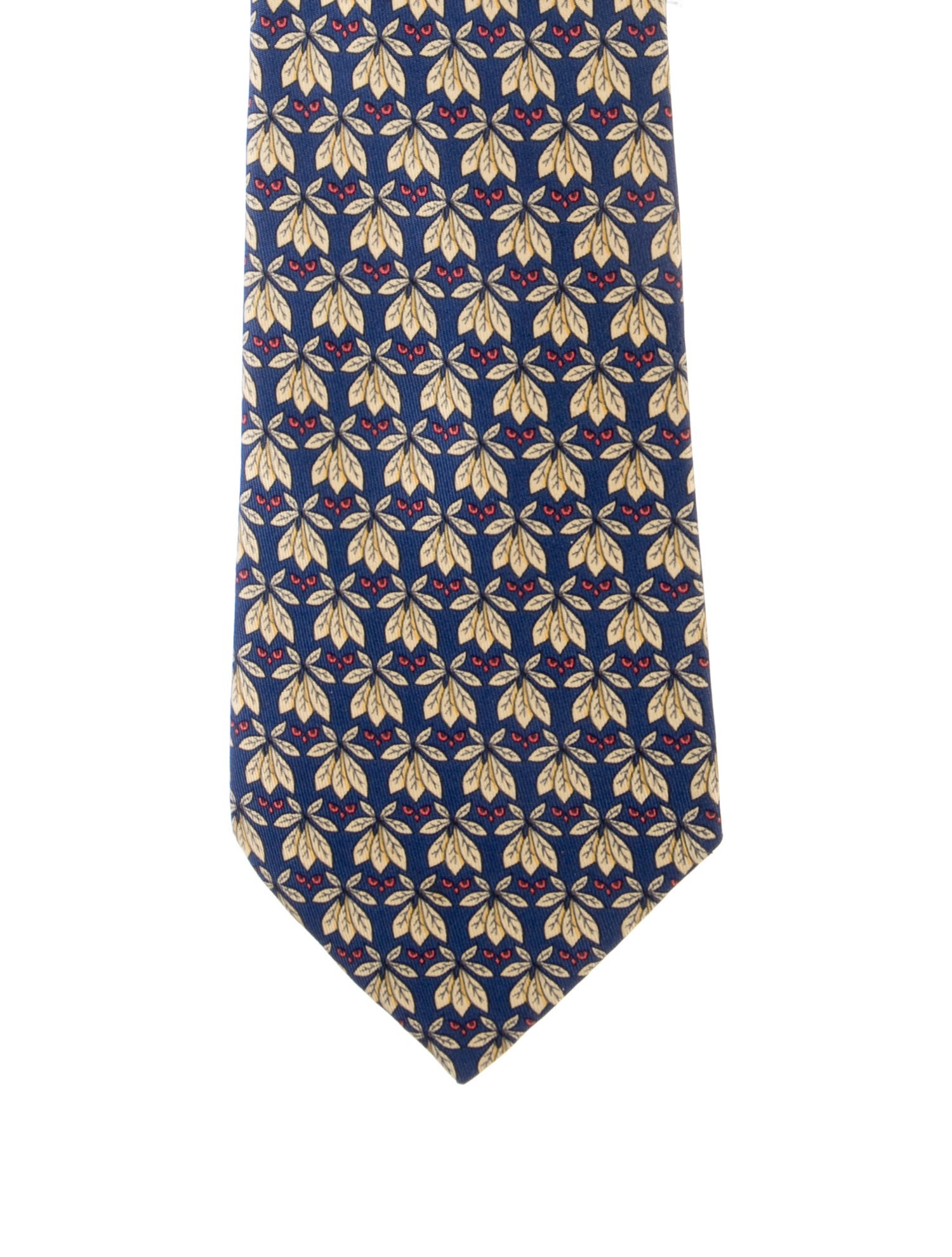 Hermès Silk Pattern Tie