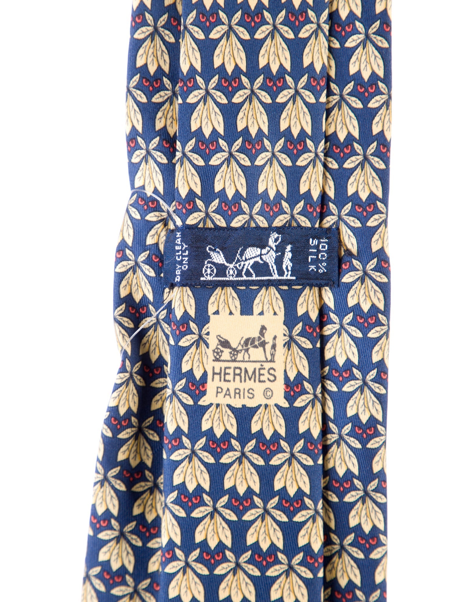 Hermès Silk Pattern Tie