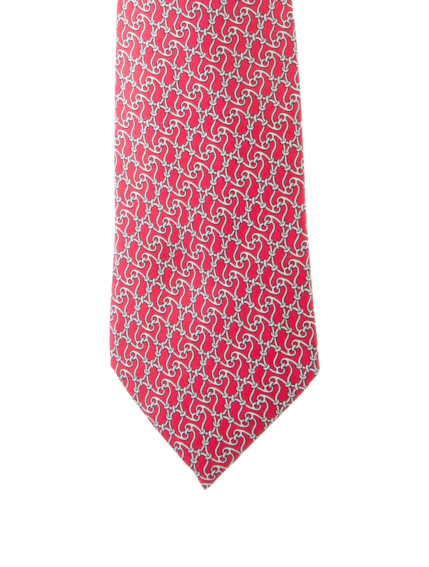 Hermès Silk Pattern Tie