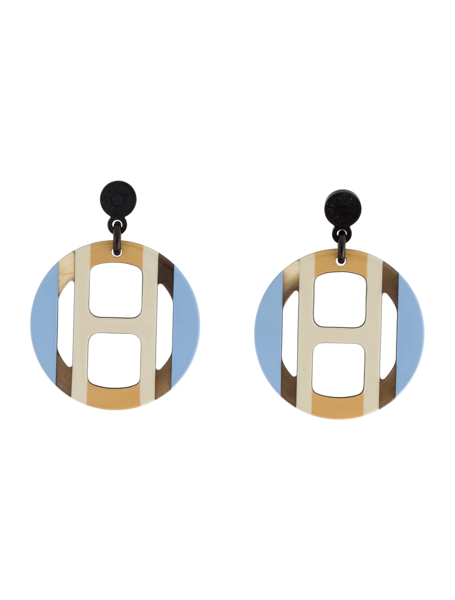 Hermès H Equipe Earrings
