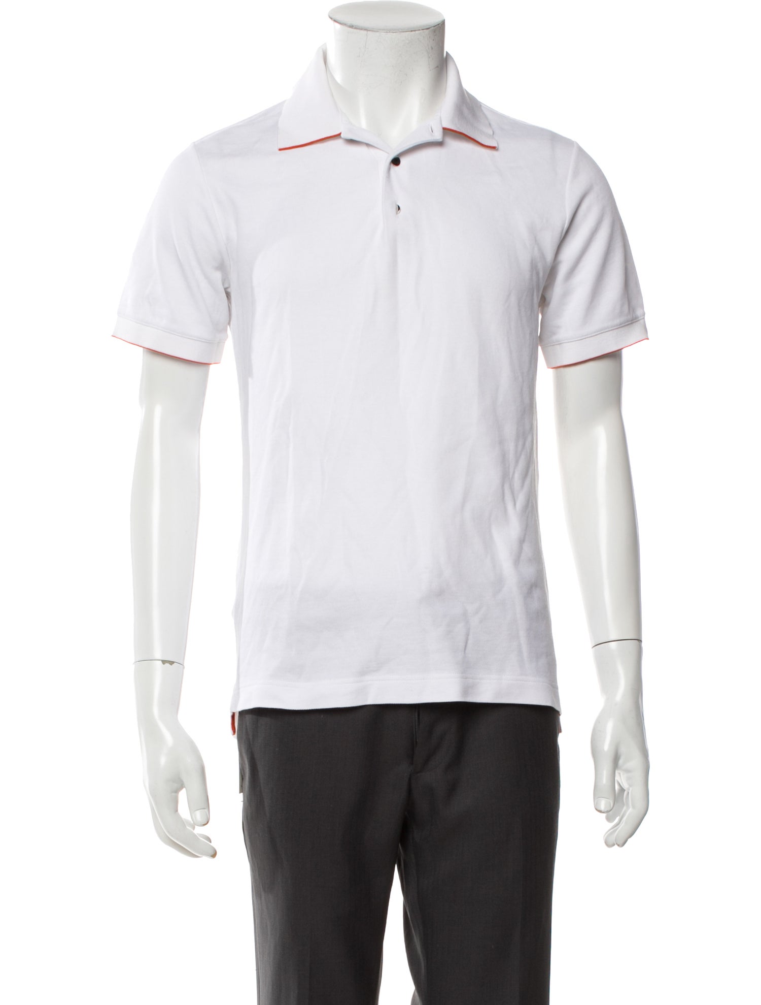 Hermès Collar Short Sleeve Polo Shirt