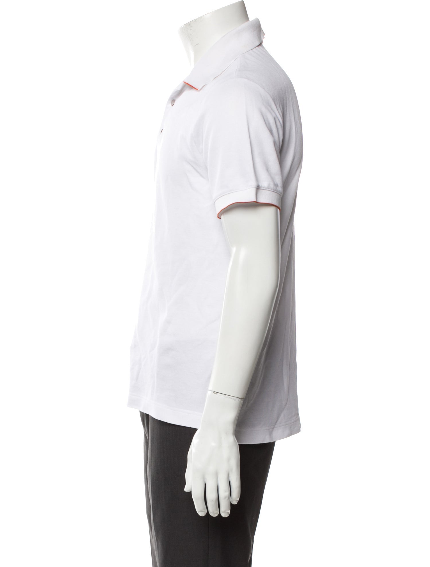 Hermès Collar Short Sleeve Polo Shirt