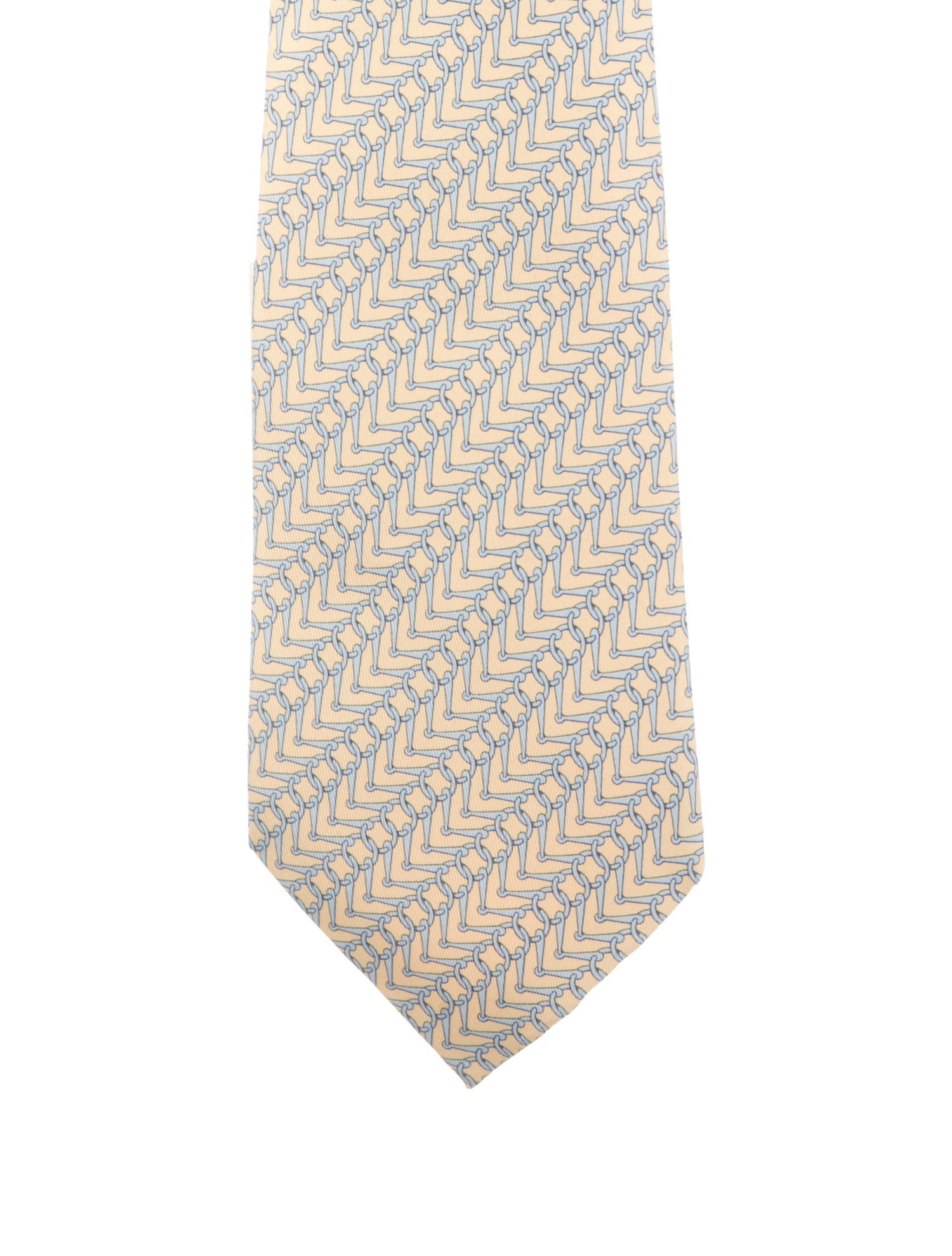 Hermès Silk Print Tie