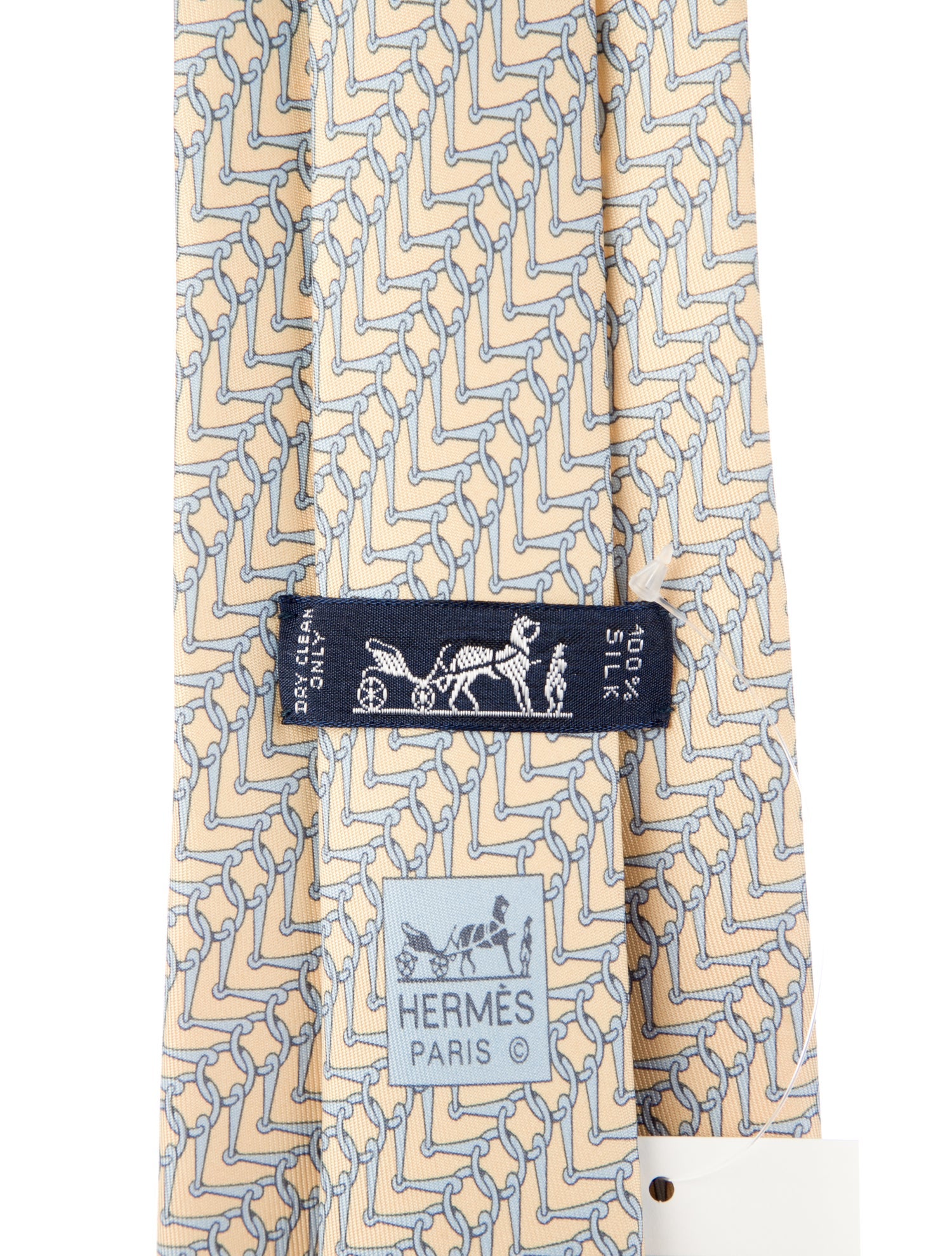 Hermès Silk Print Tie