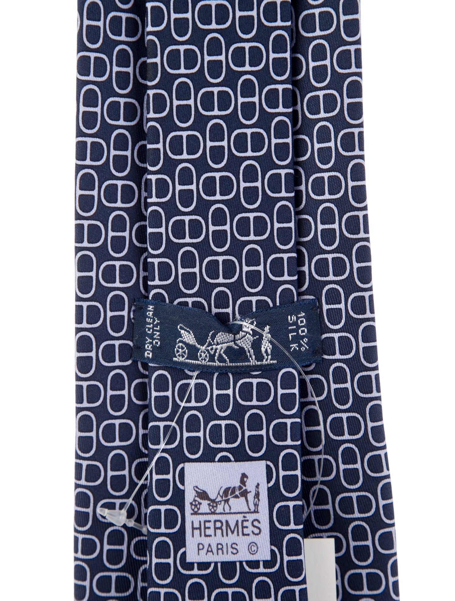 Hermès Silk pint Tie