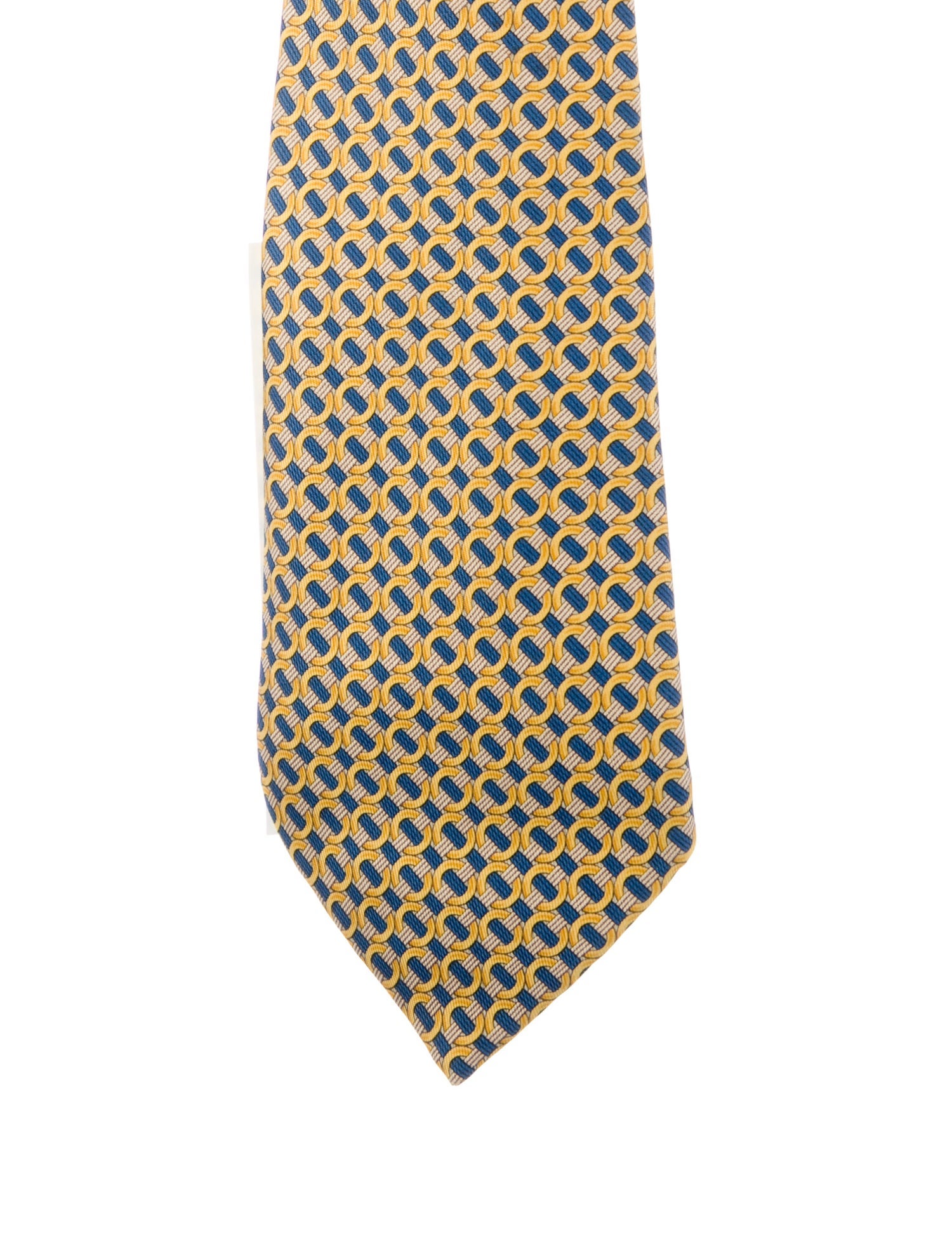 Hermès Silk Print Tie