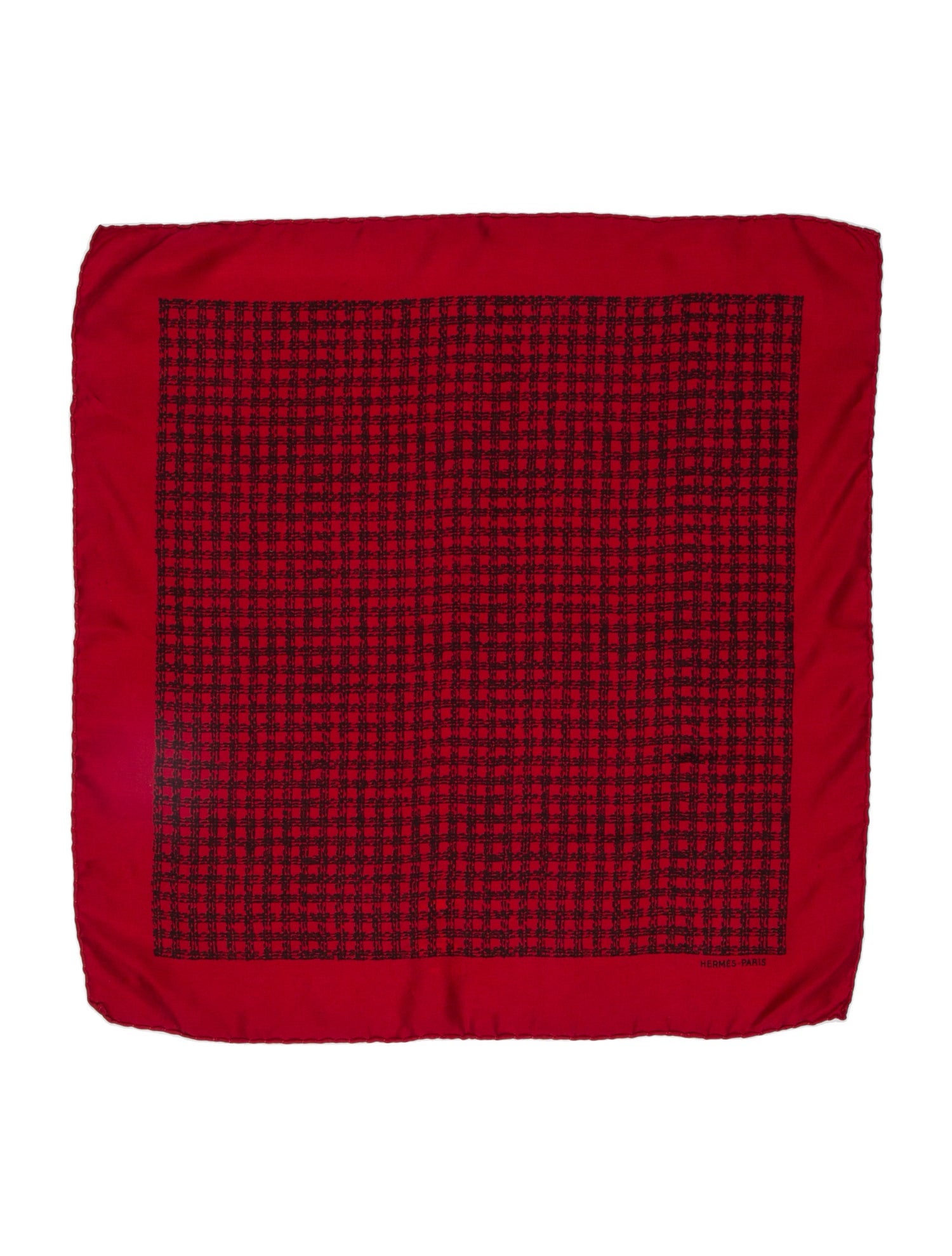 Hermès Patterned Pocket Square