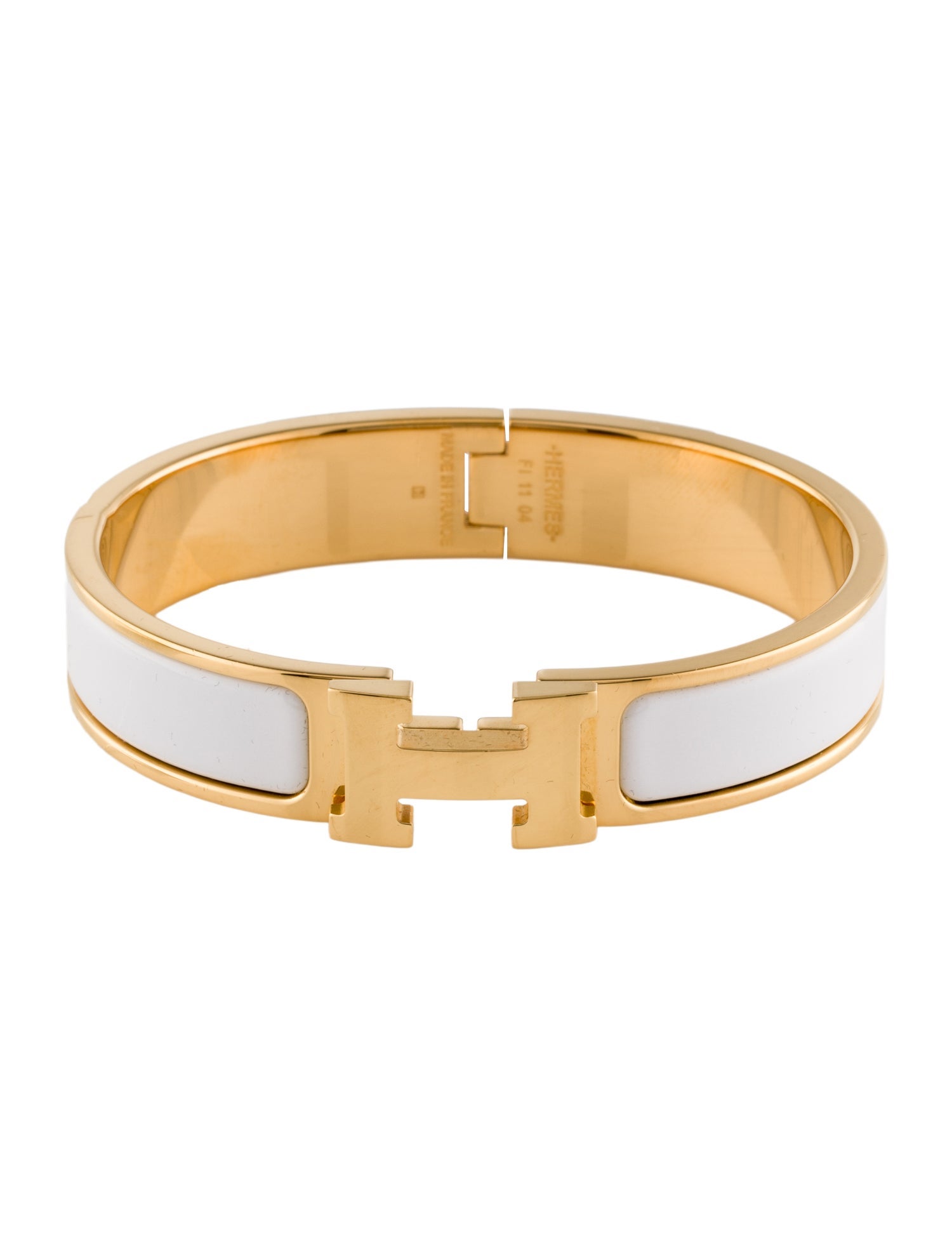 Hermès Clic H Bangle Bracelet