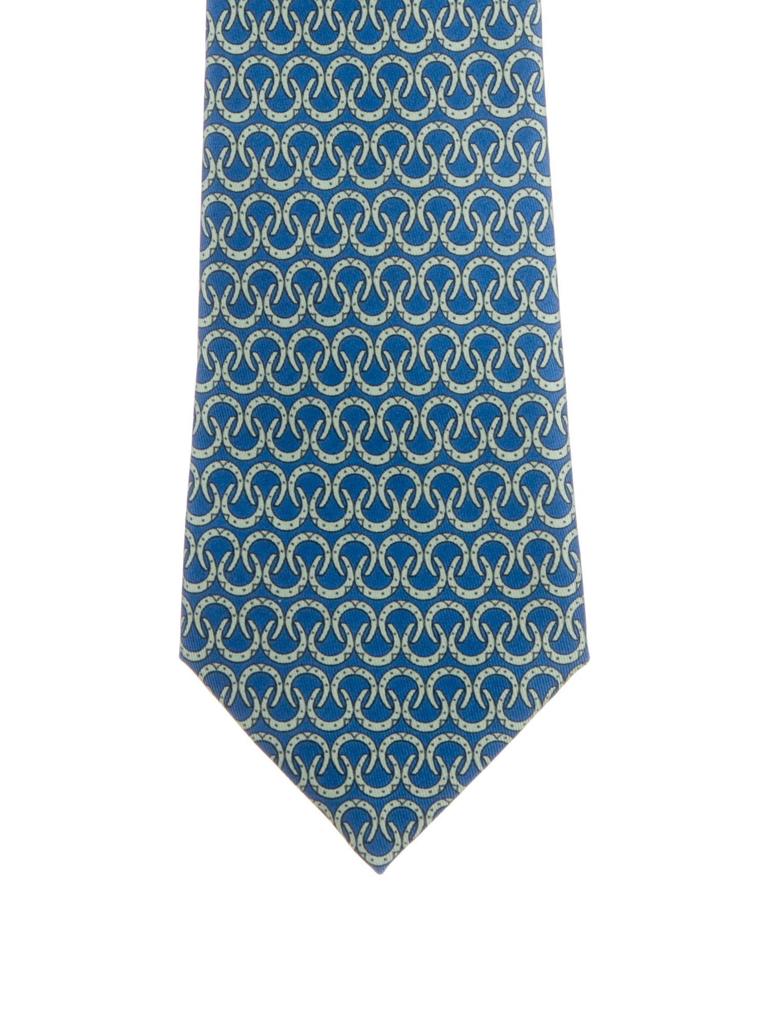 Hermès Silk Pattern Tie