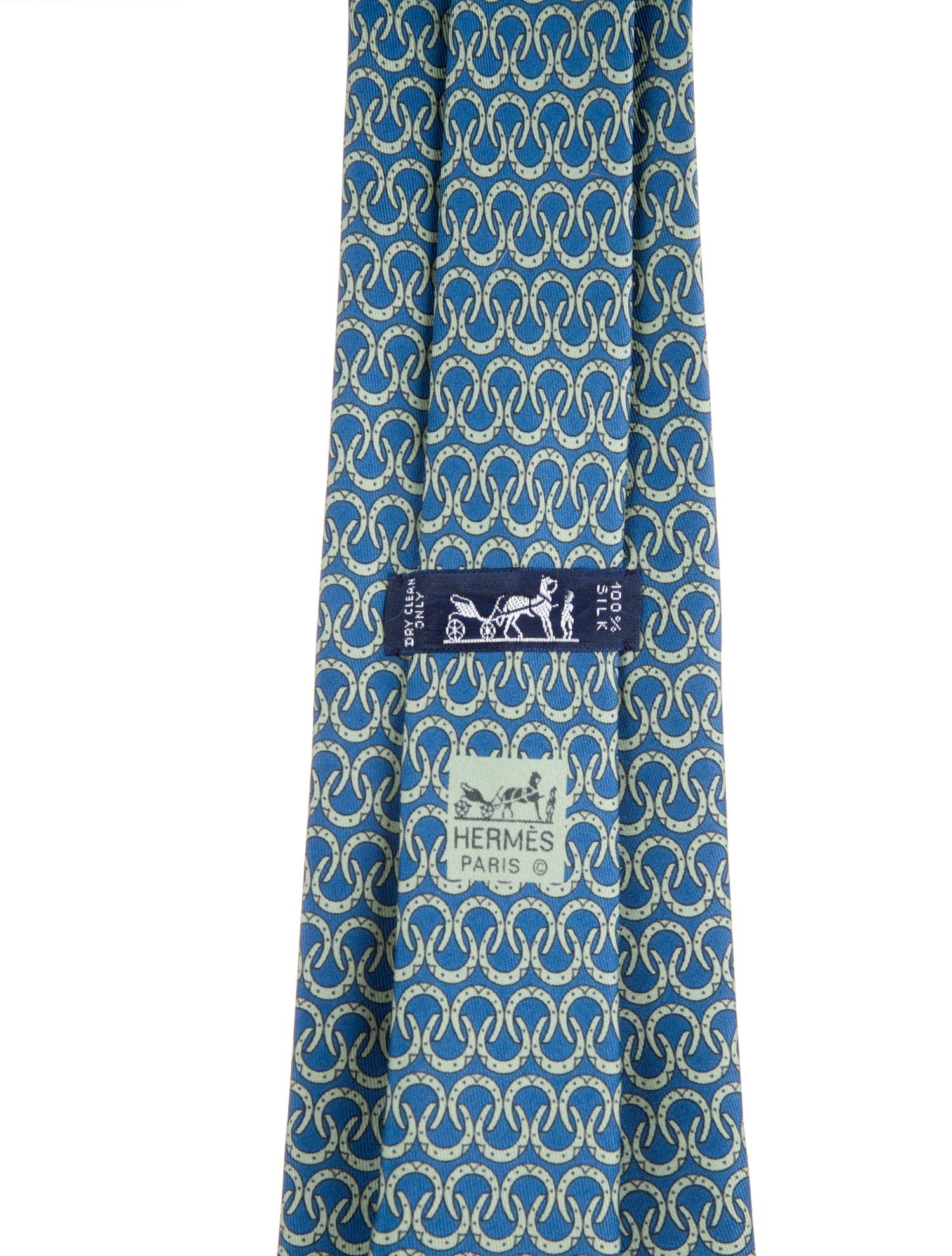 Hermès Silk Pattern Tie