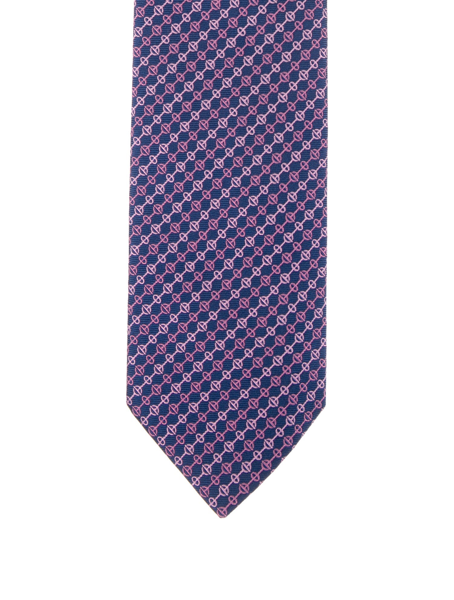 Hermès Silk Pattern Tie