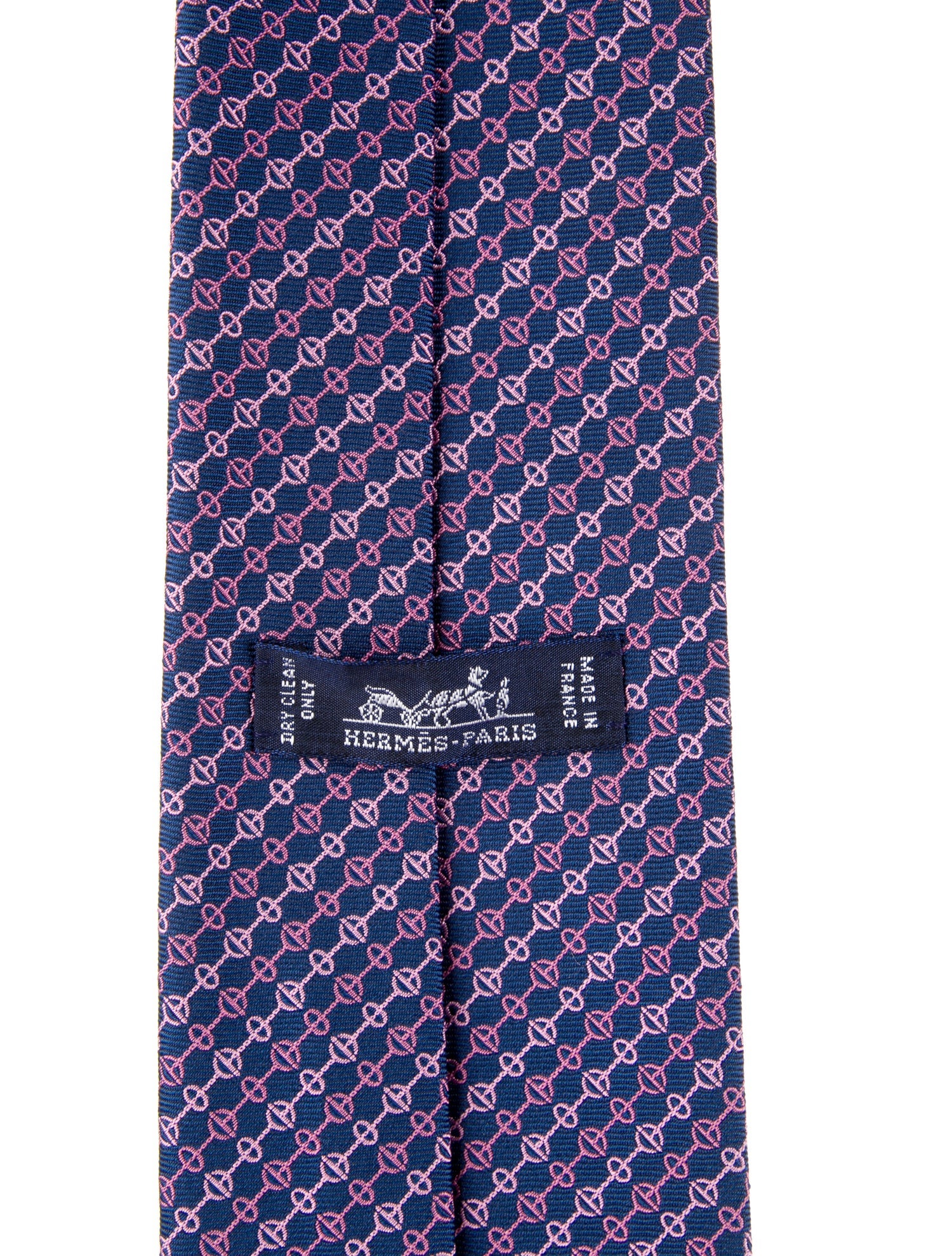 Hermès Silk Pattern Tie