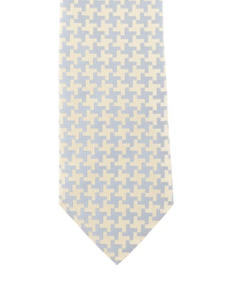 Hermès Silk Patterned Tie