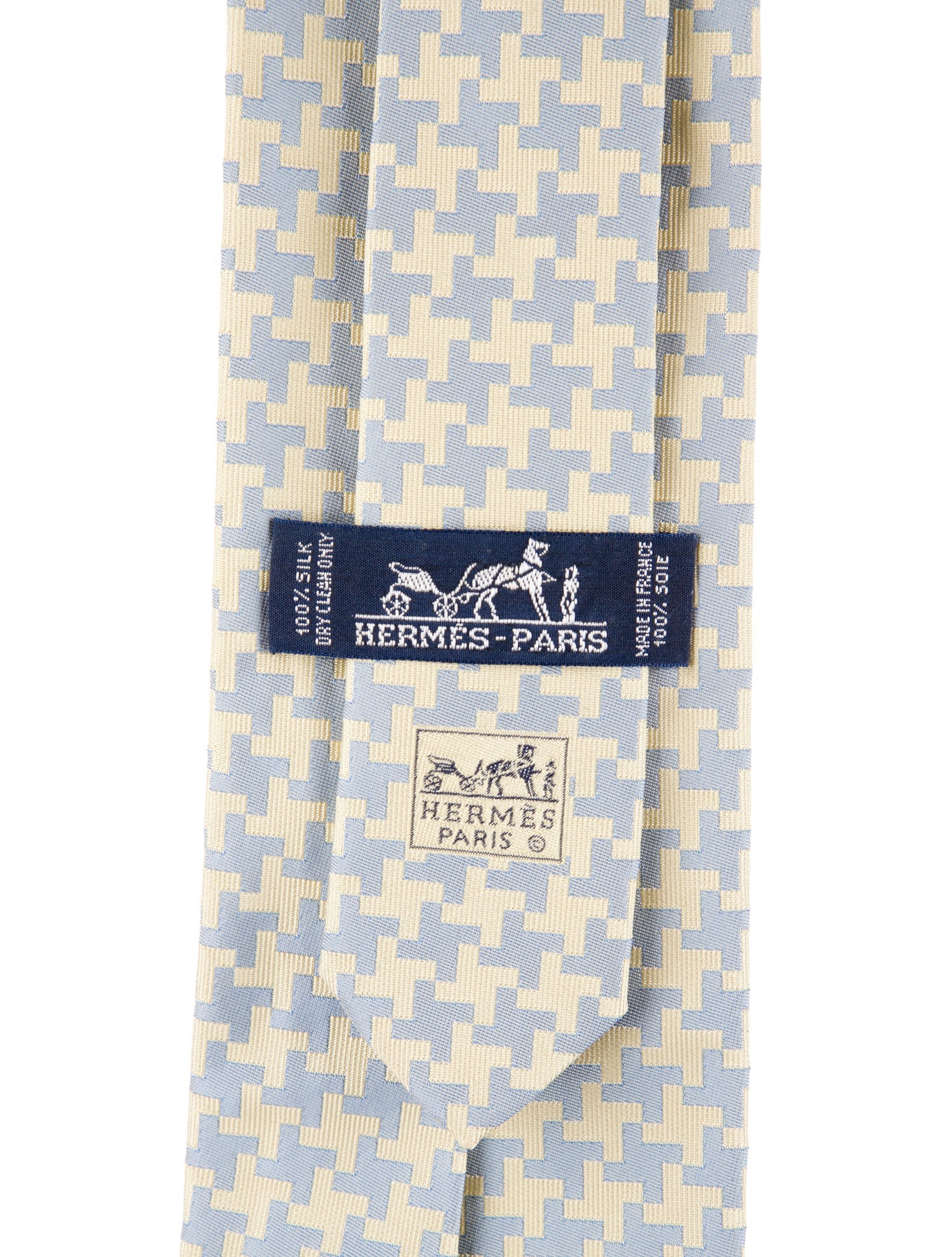 Hermès Silk Patterned Tie