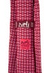 Hermès pattern print tie