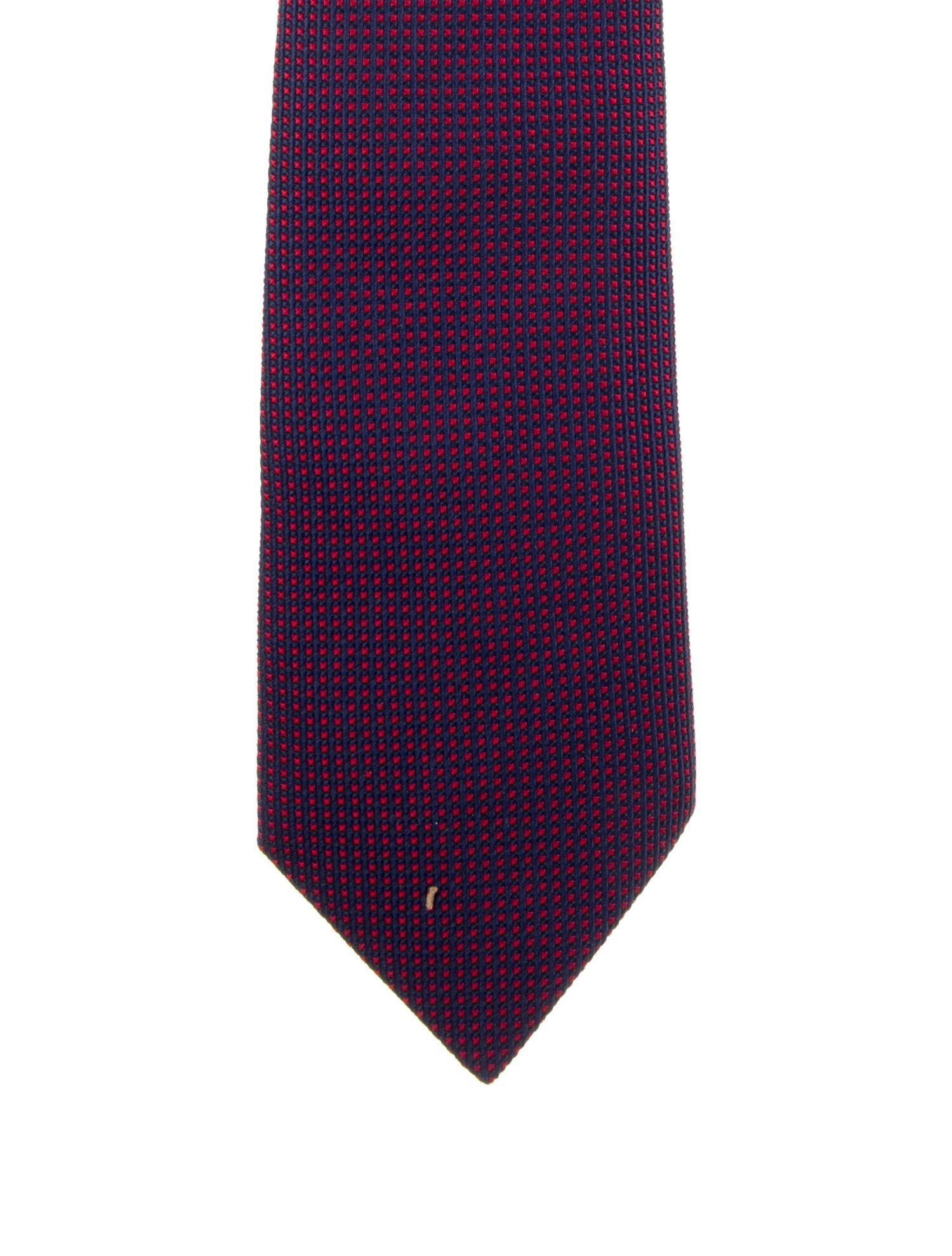 Hermès pattern print tie