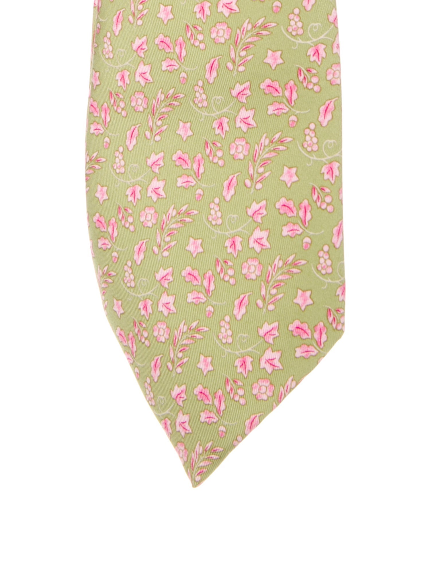 Hermès Silk Pattern Tie