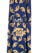 Hermès pattern print tie