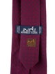 Hermès pattern print tie