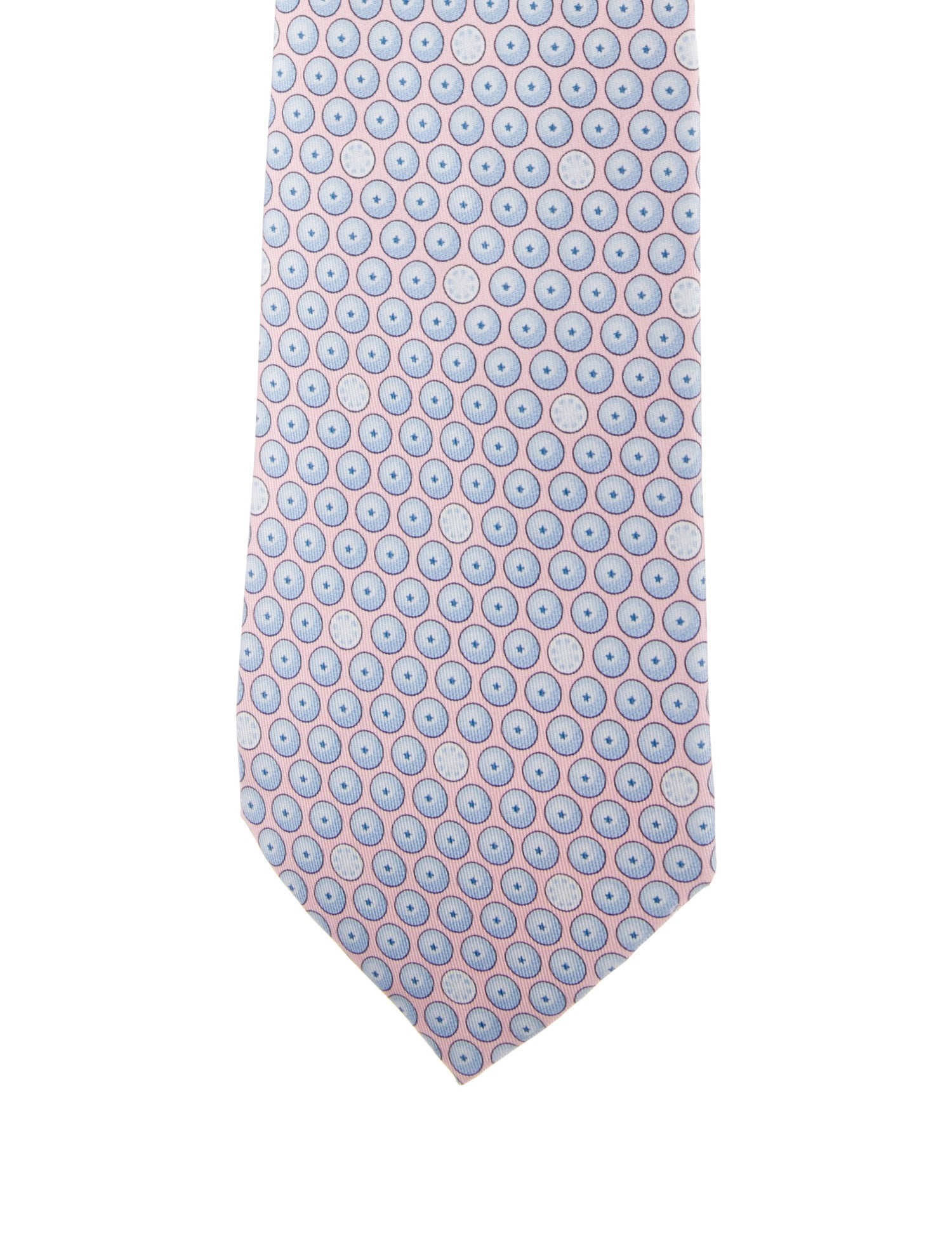 Hermès pattern print tie