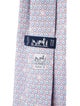 Hermès pattern print tie