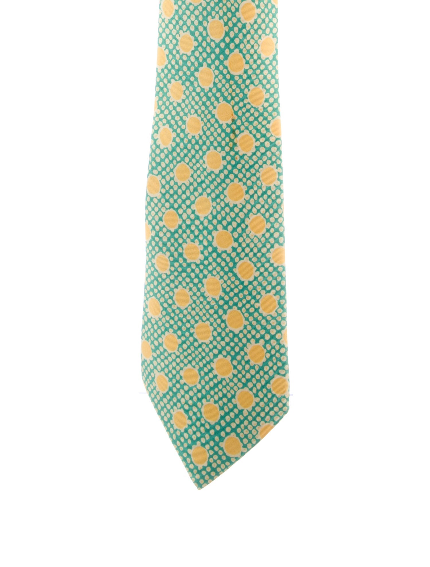 Hermès Silk Pattern Tie
