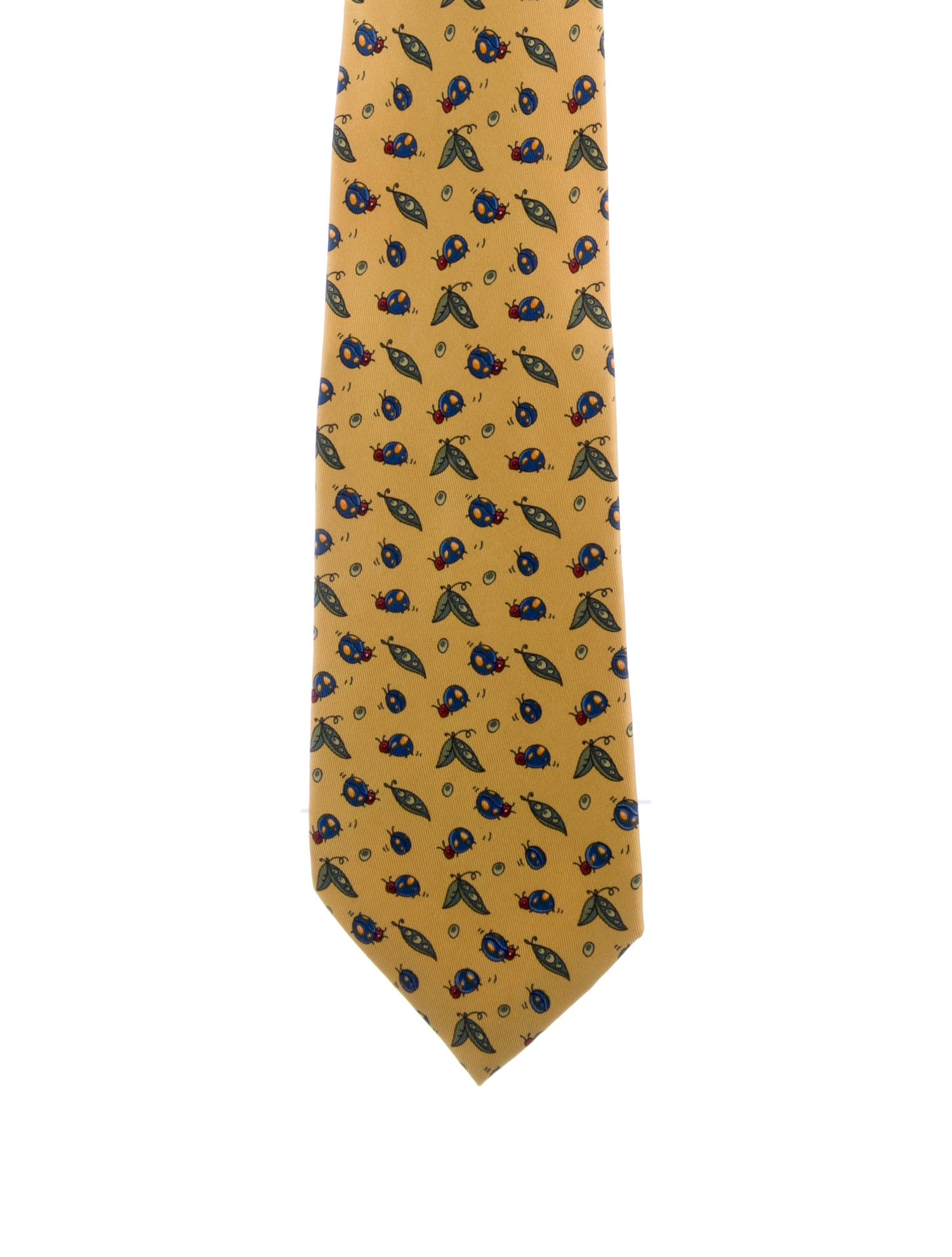 Hermès Silk Patterned Tie