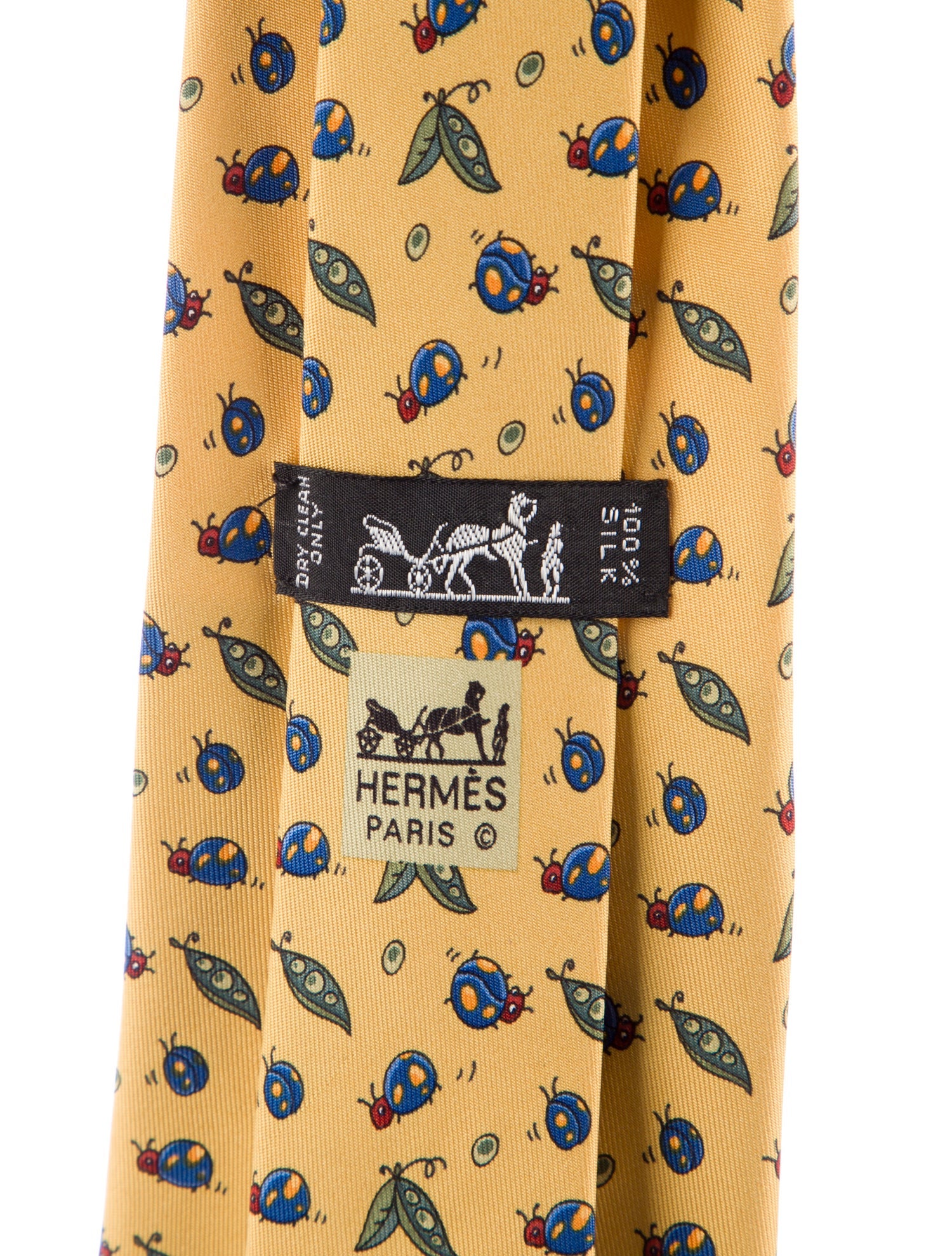 Hermès Silk Patterned Tie