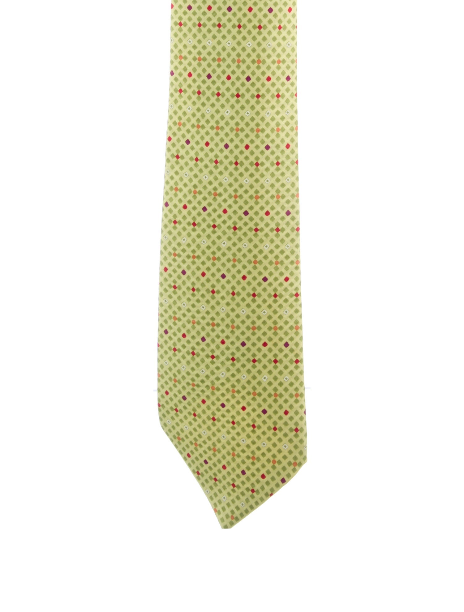 Hermès Silk Pattern Tie