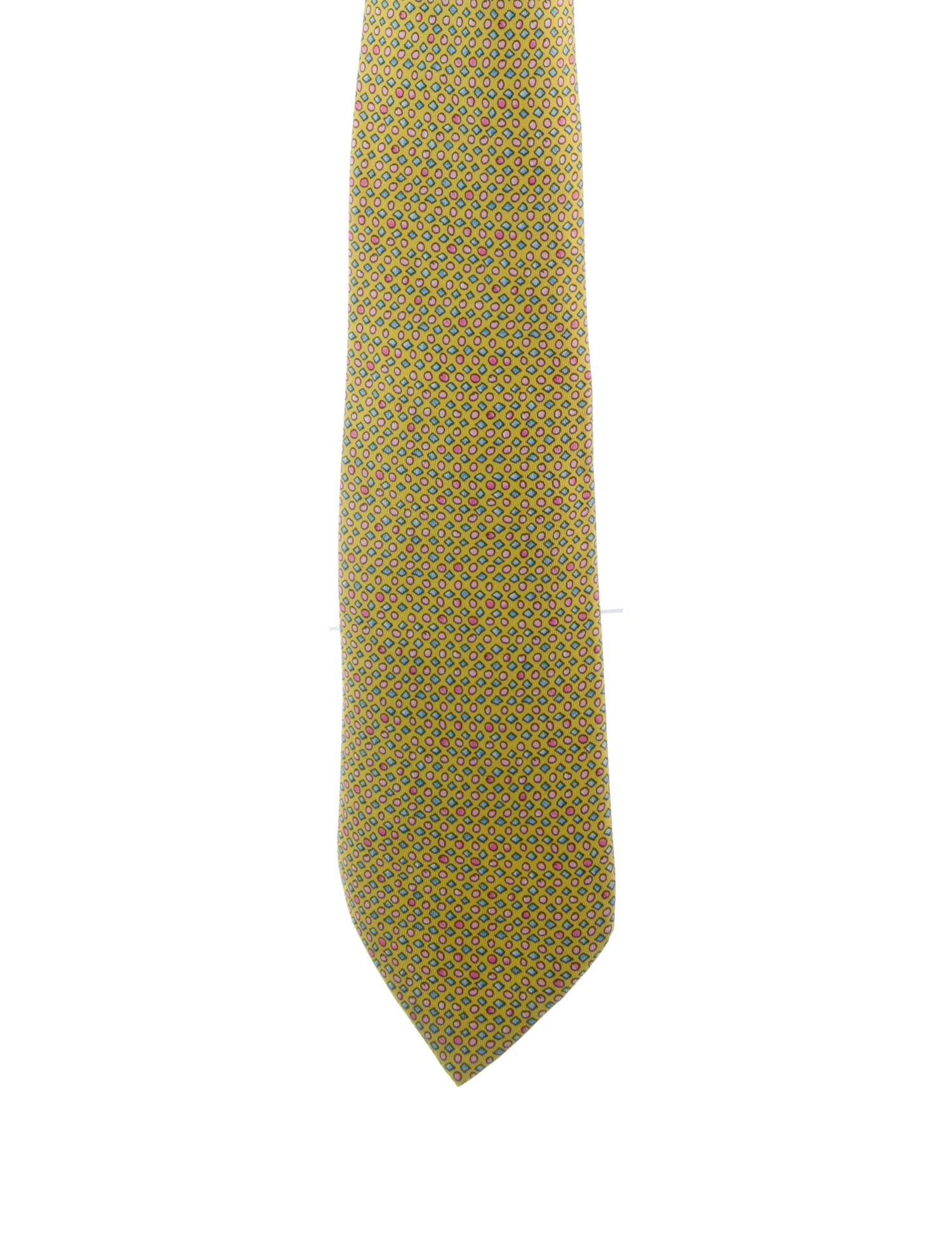 Hermès Silk Patterned Tie