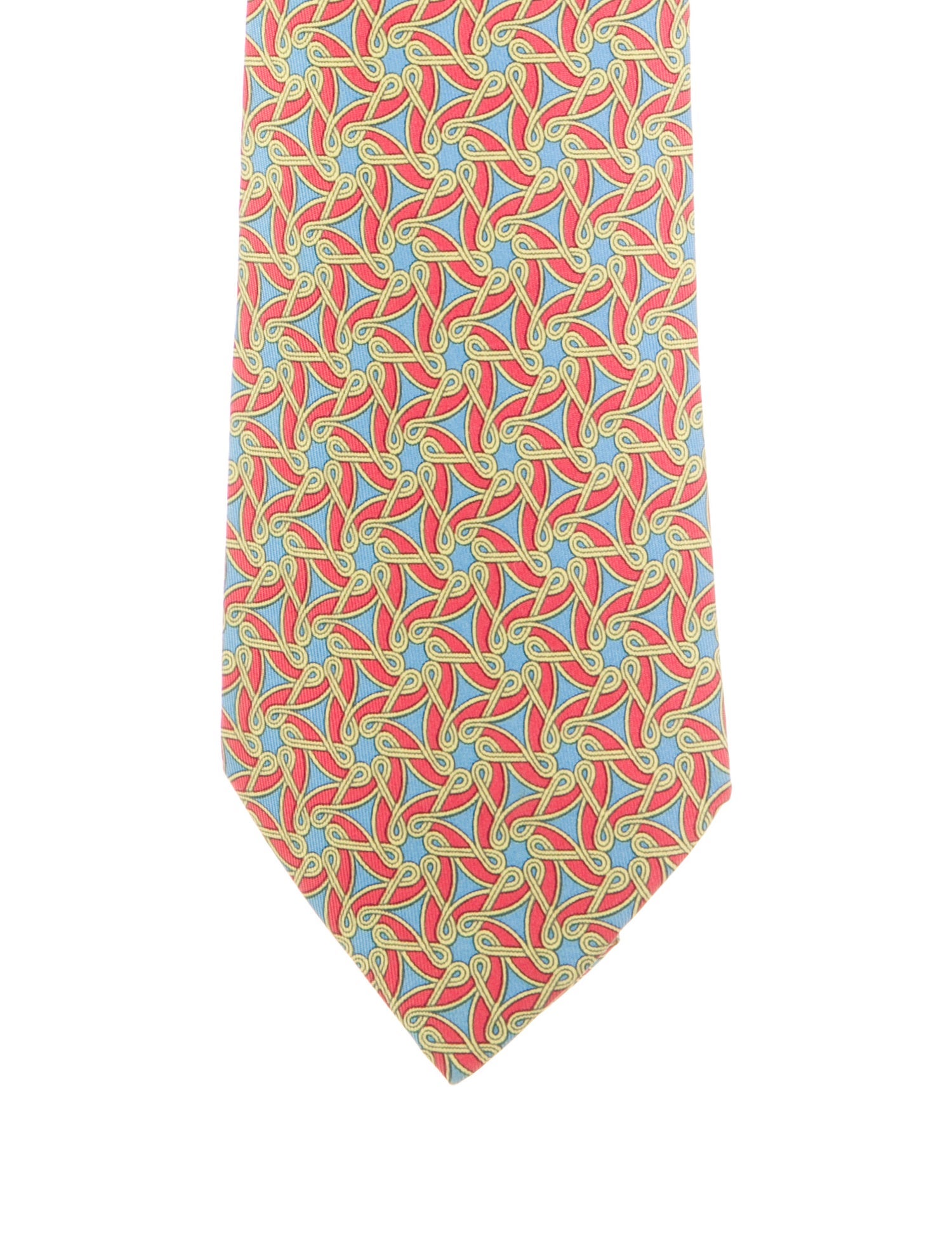 Hermès Silk Print Tie