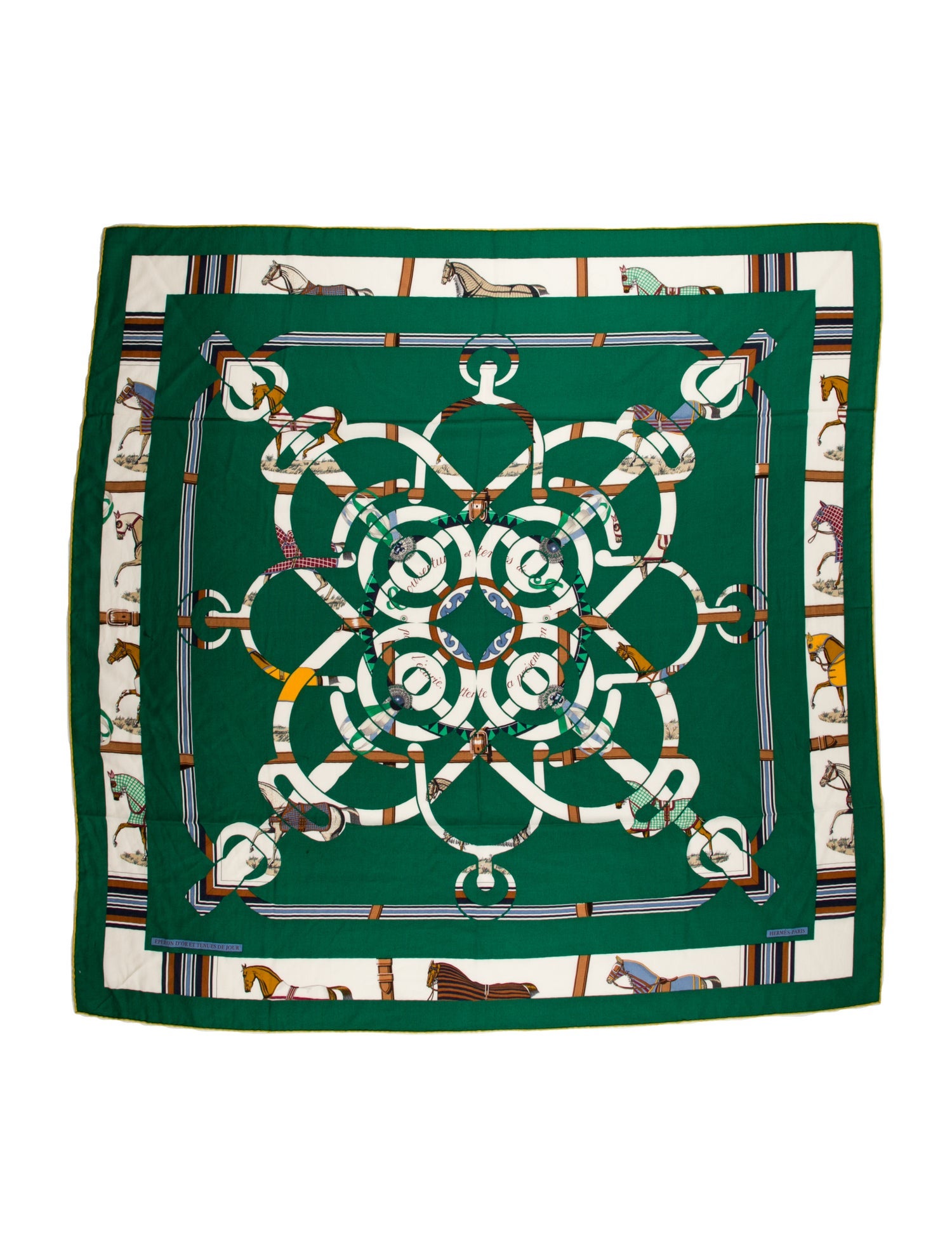 Hermès Couvertures Et Tenues du Jour Cashmere Shawl