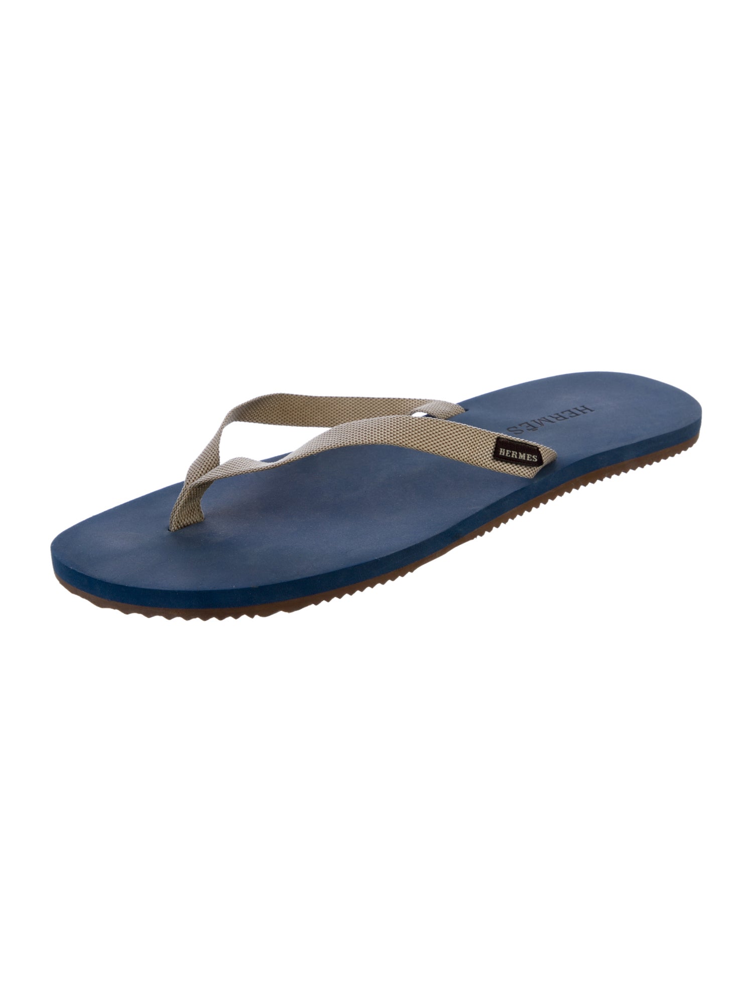Hermès Rubber Flip Flops