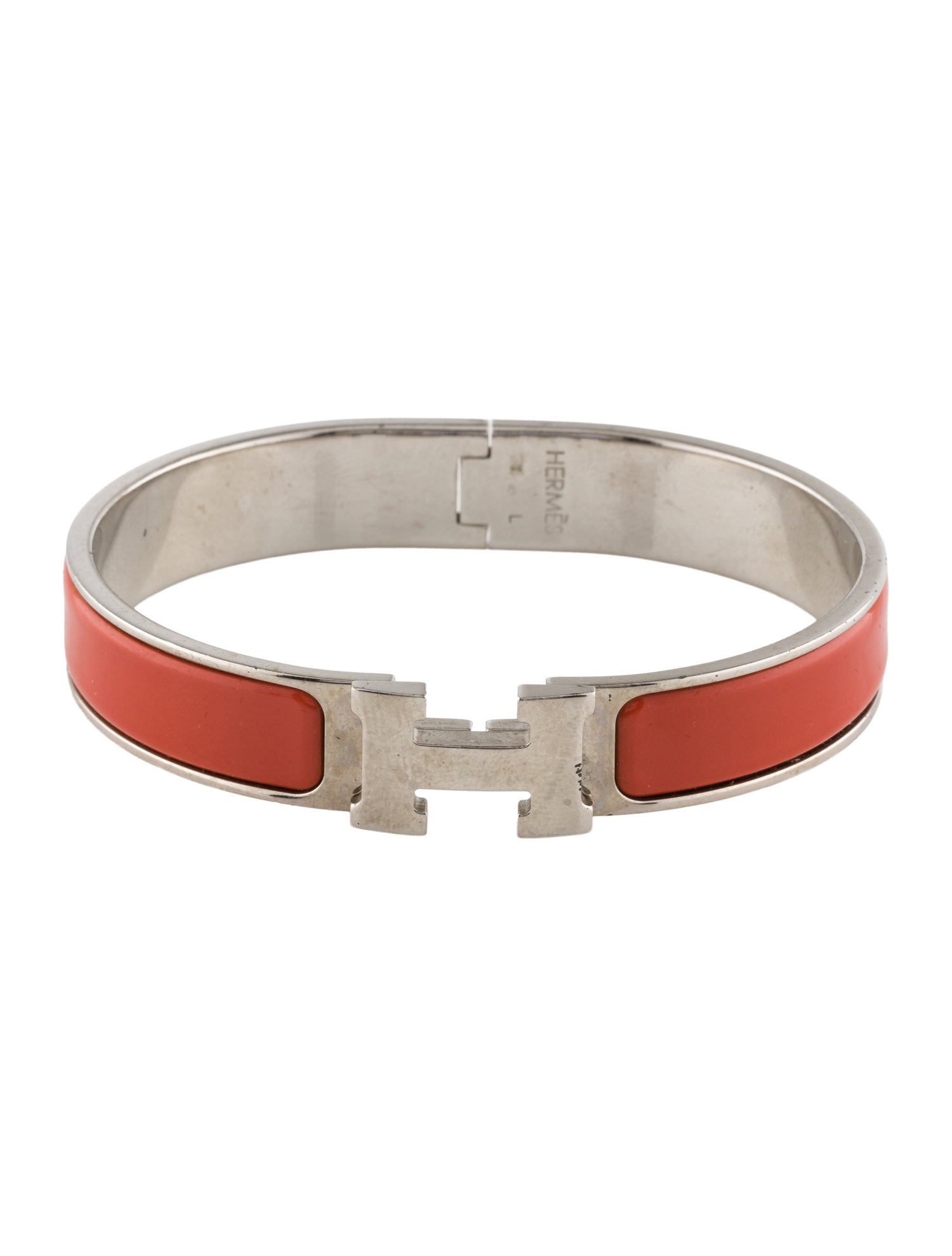 Hermès Enamel Clic H Bracelet