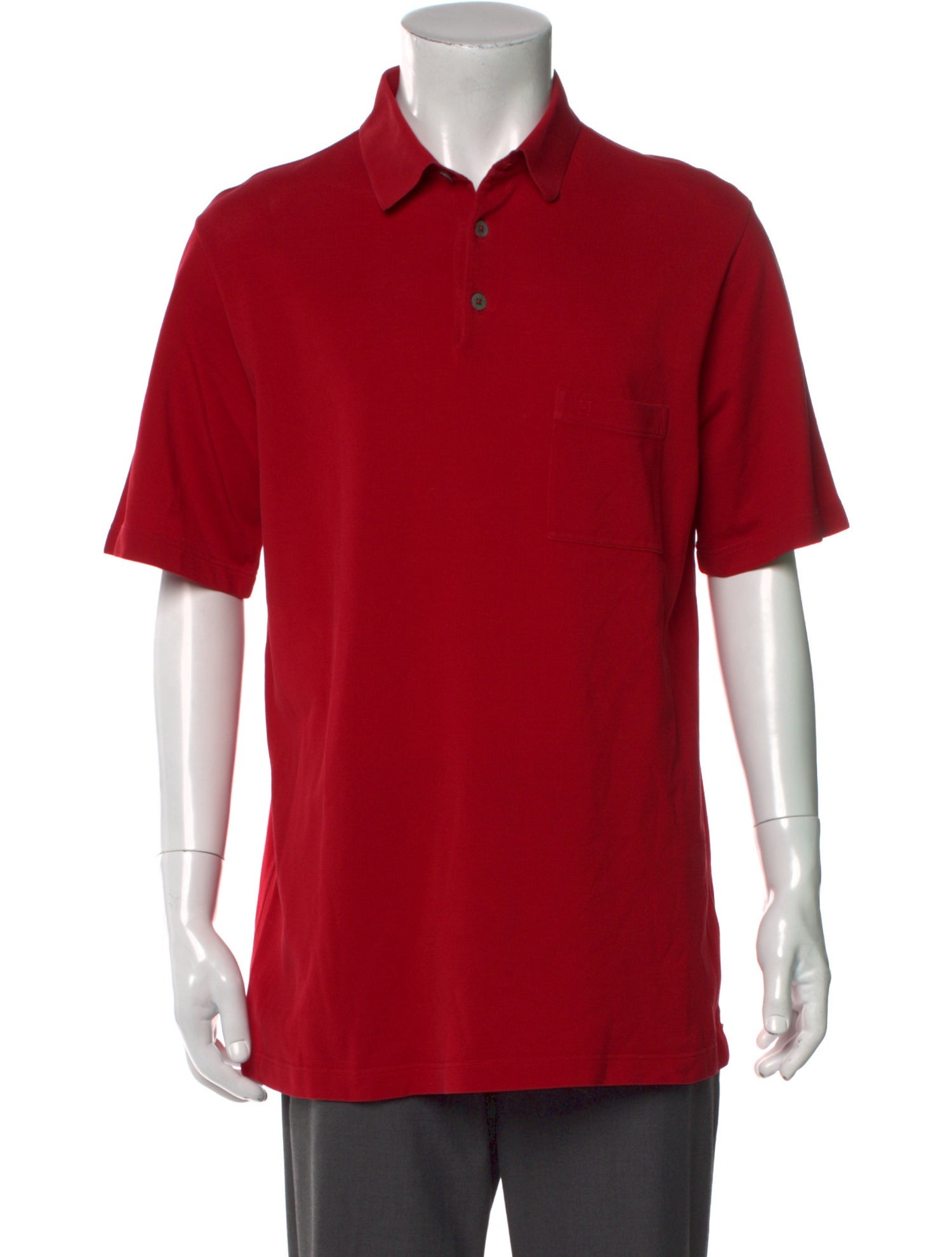 Hermès Collar Short Sleeve Polo Shirt