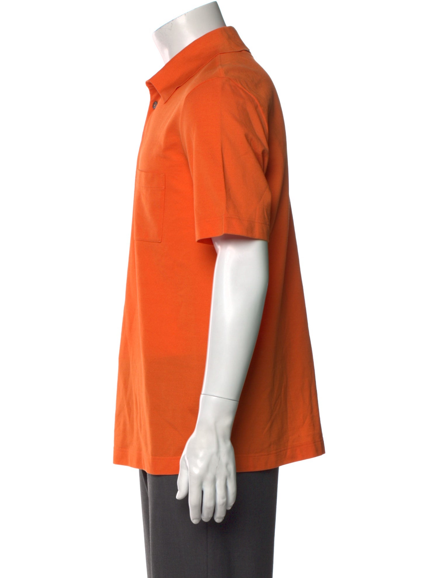Hermès Collar Short Sleeve Polo Shirt