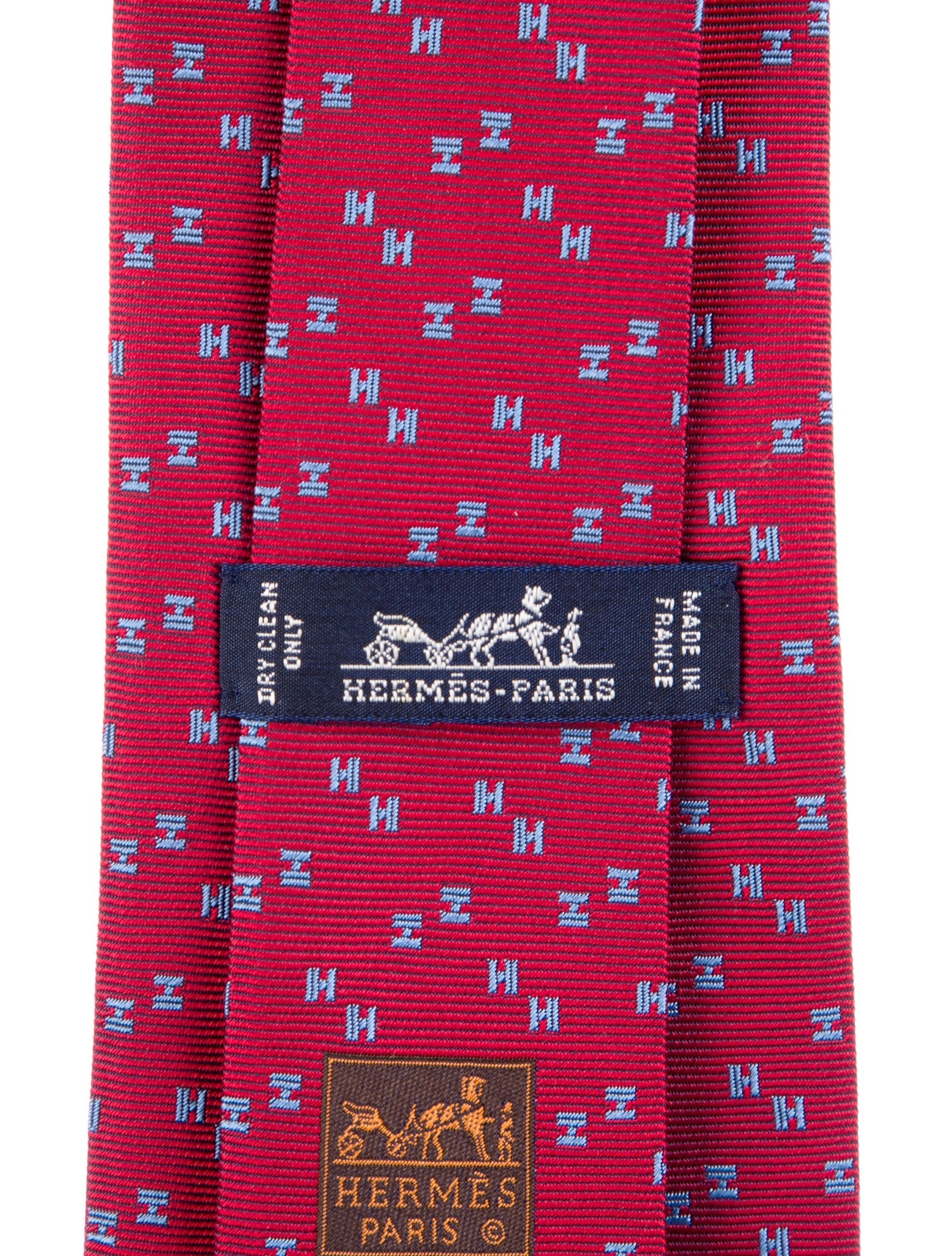 Hermès Men's Silk Tie