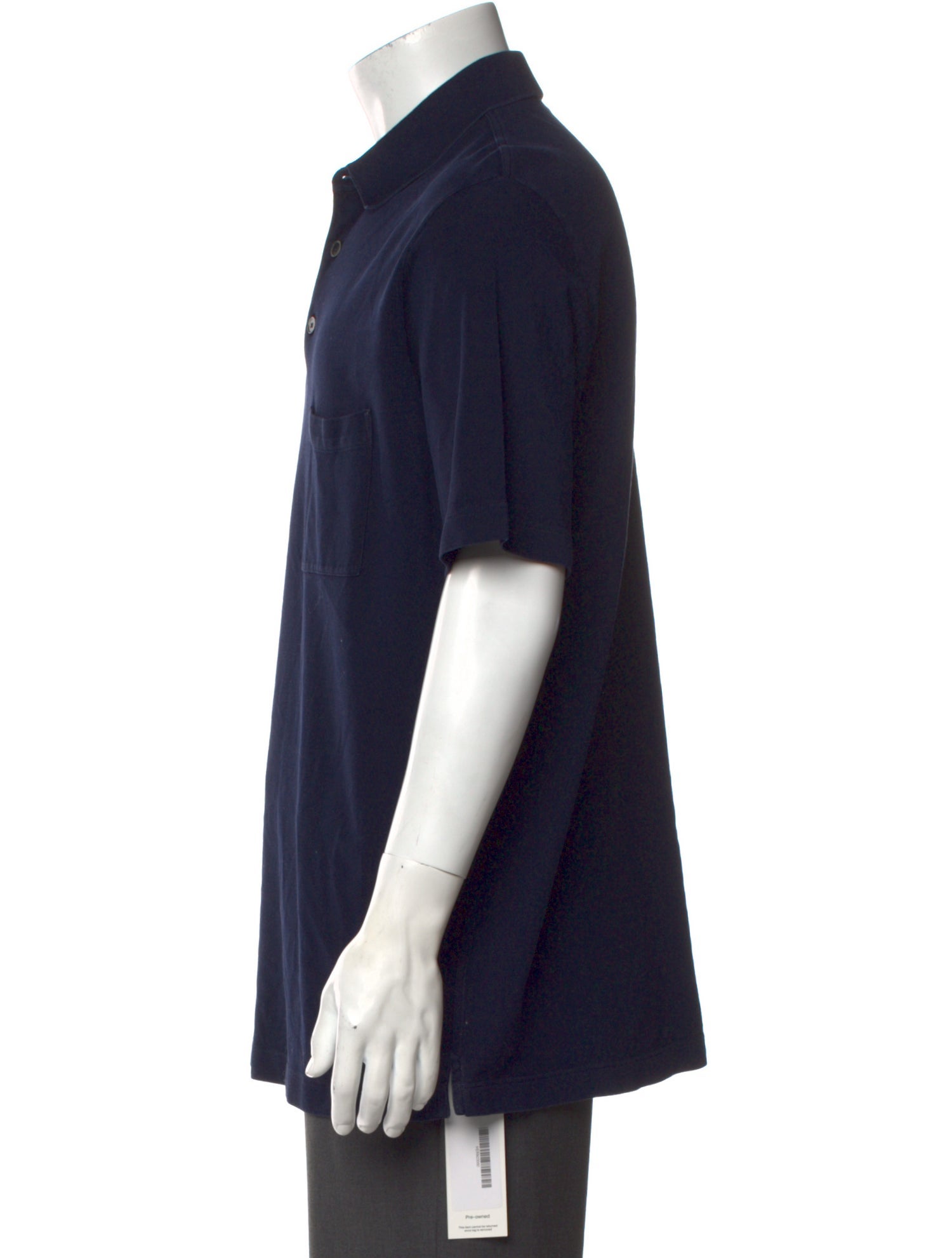 Hermès Collar Short Sleeve Polo Shirt