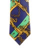 Hermès pattern print tie