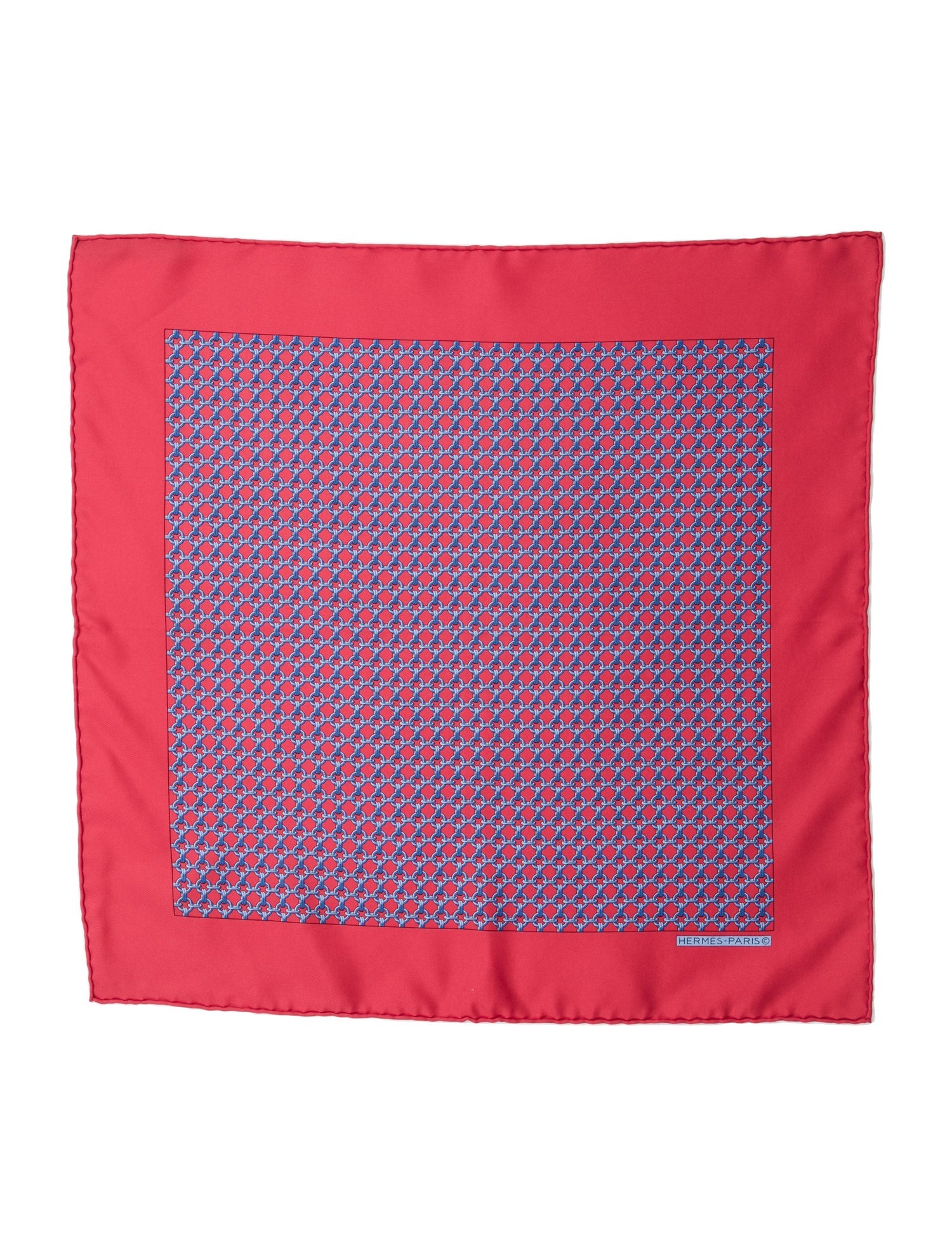 Hermès Men's Silk Pocket Square