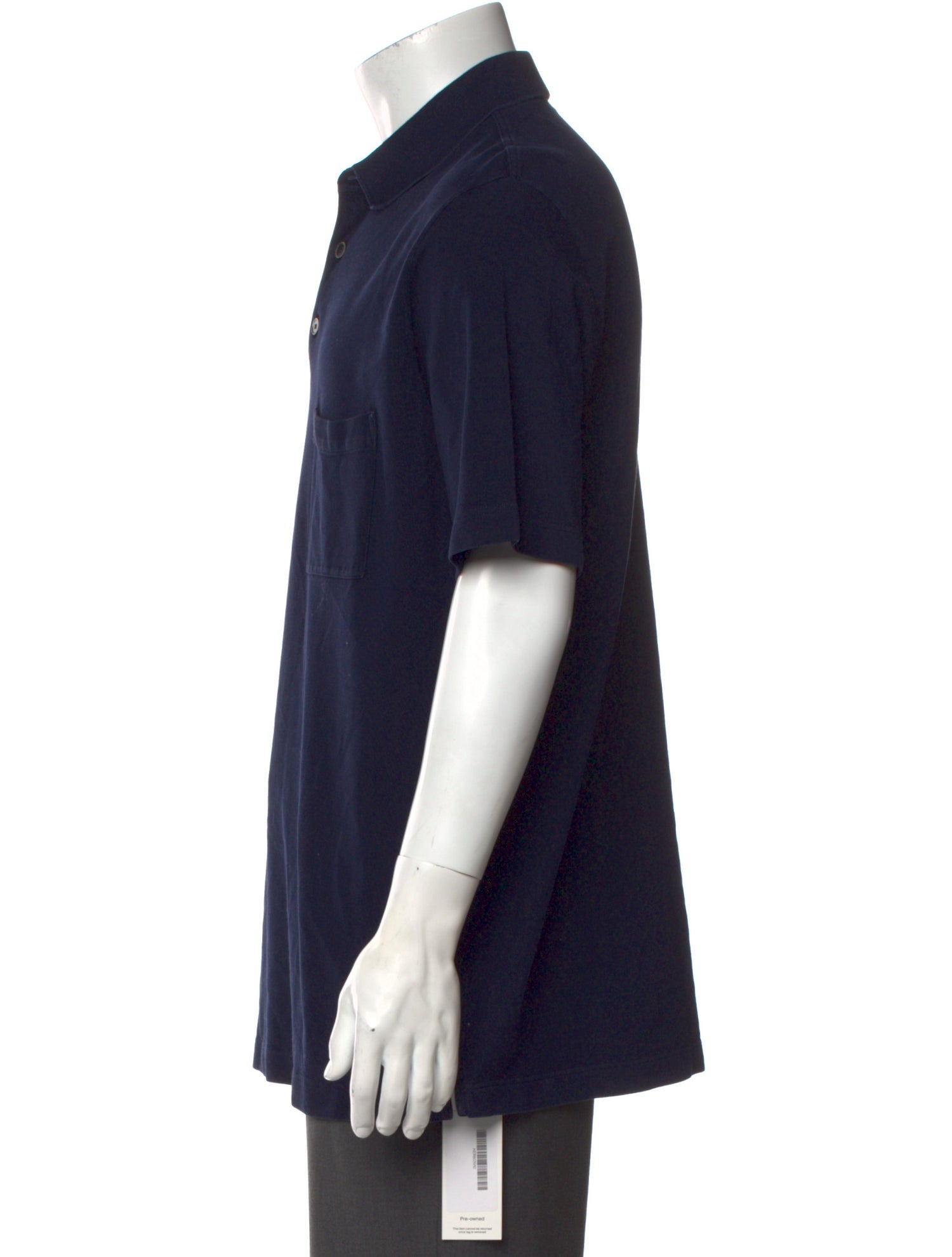 Hermès Collar Short Sleeve Polo Shirt