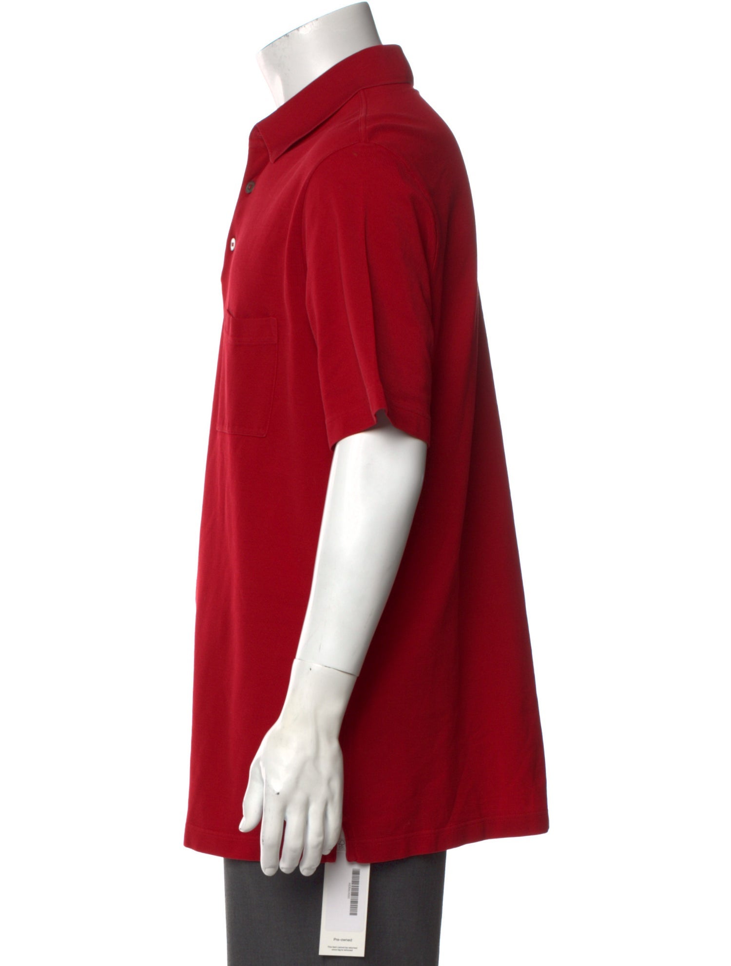 Hermès Collar Short Sleeve Polo Shirt