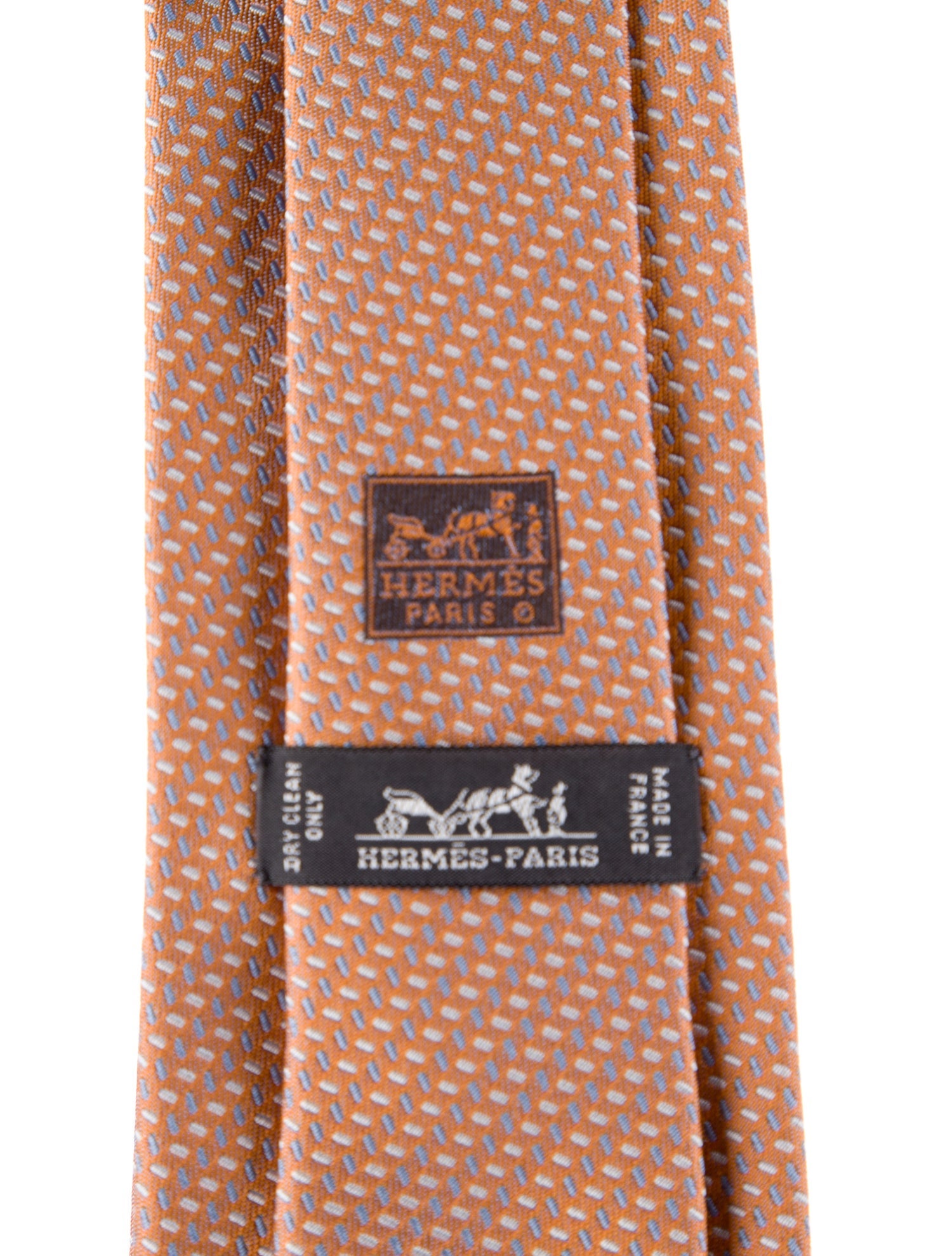 Hermès Silk Pattern Tie